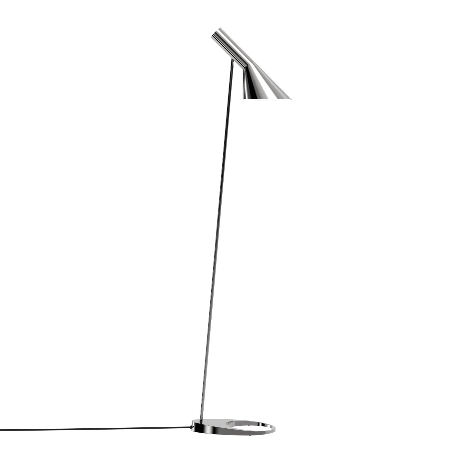 Vloerlamp AJ gepolijst roestvrij staal