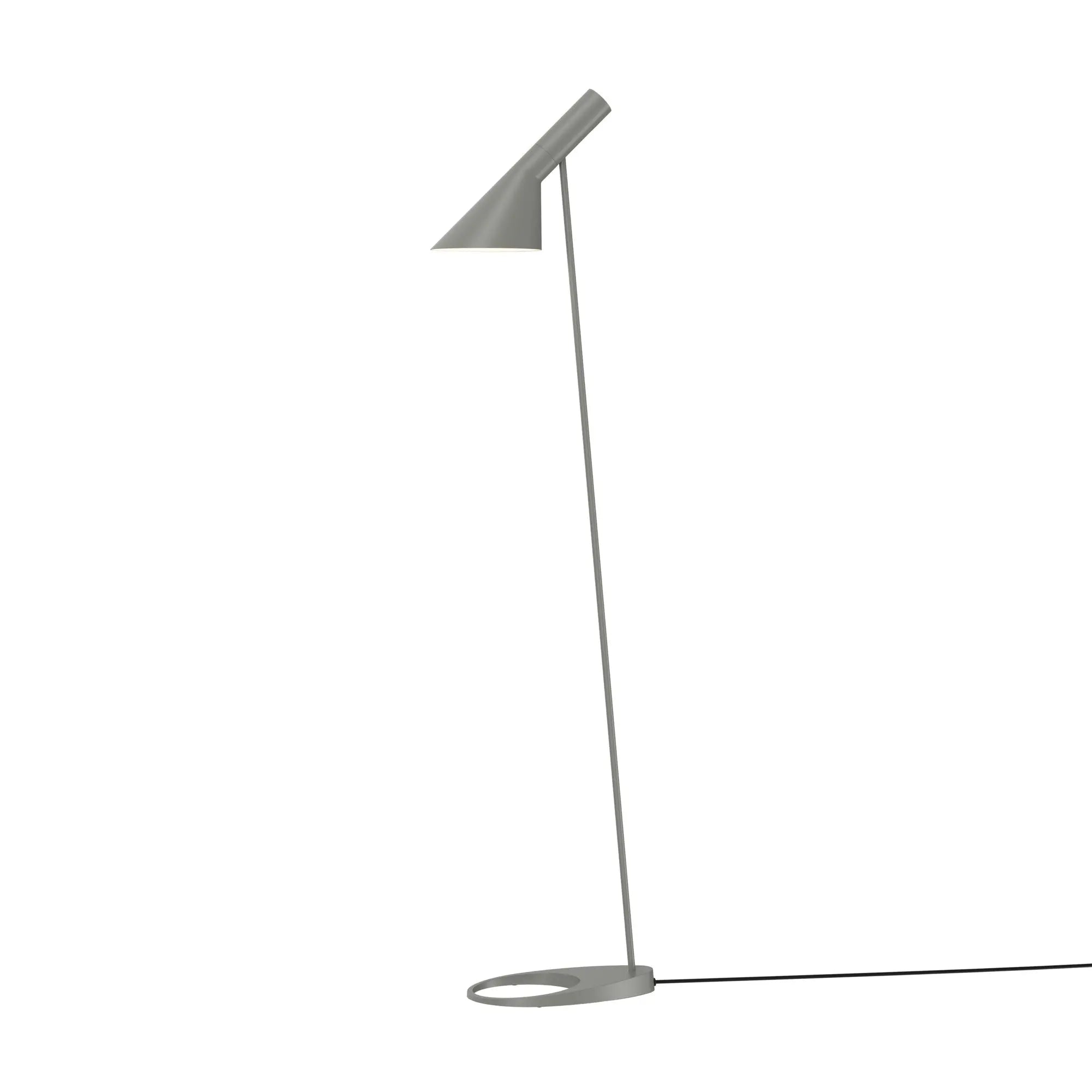 Lampa podłogowa AJ ciepły szary – styl skandynawski