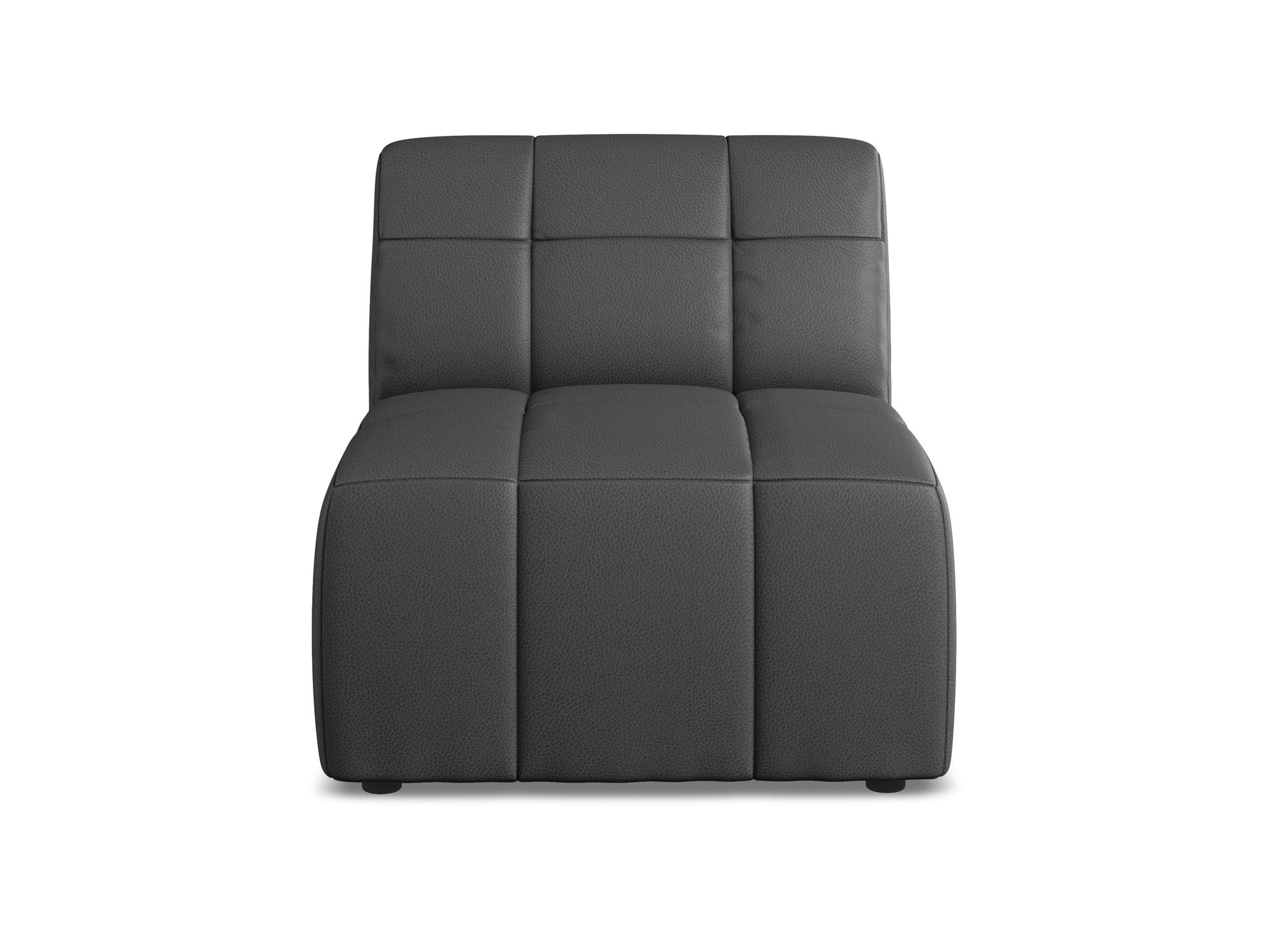 Armchair / module ALOHA gray eco-leather