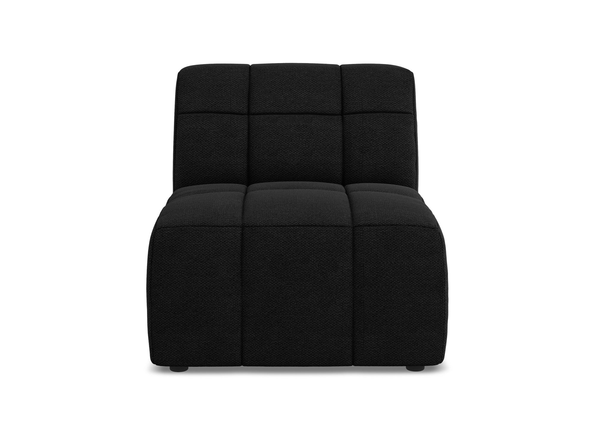 Armchair / module ALOHA black boucle