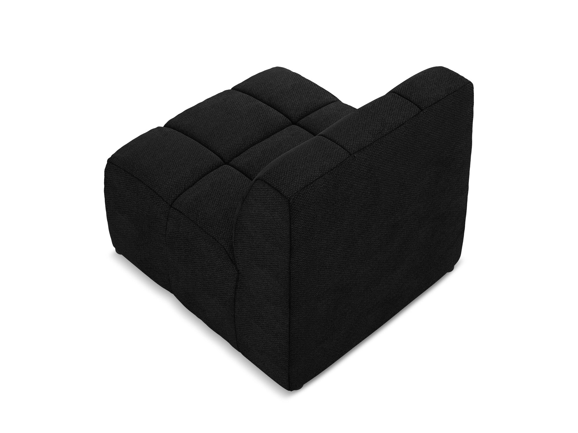 Armchair / module ALOHA black boucle