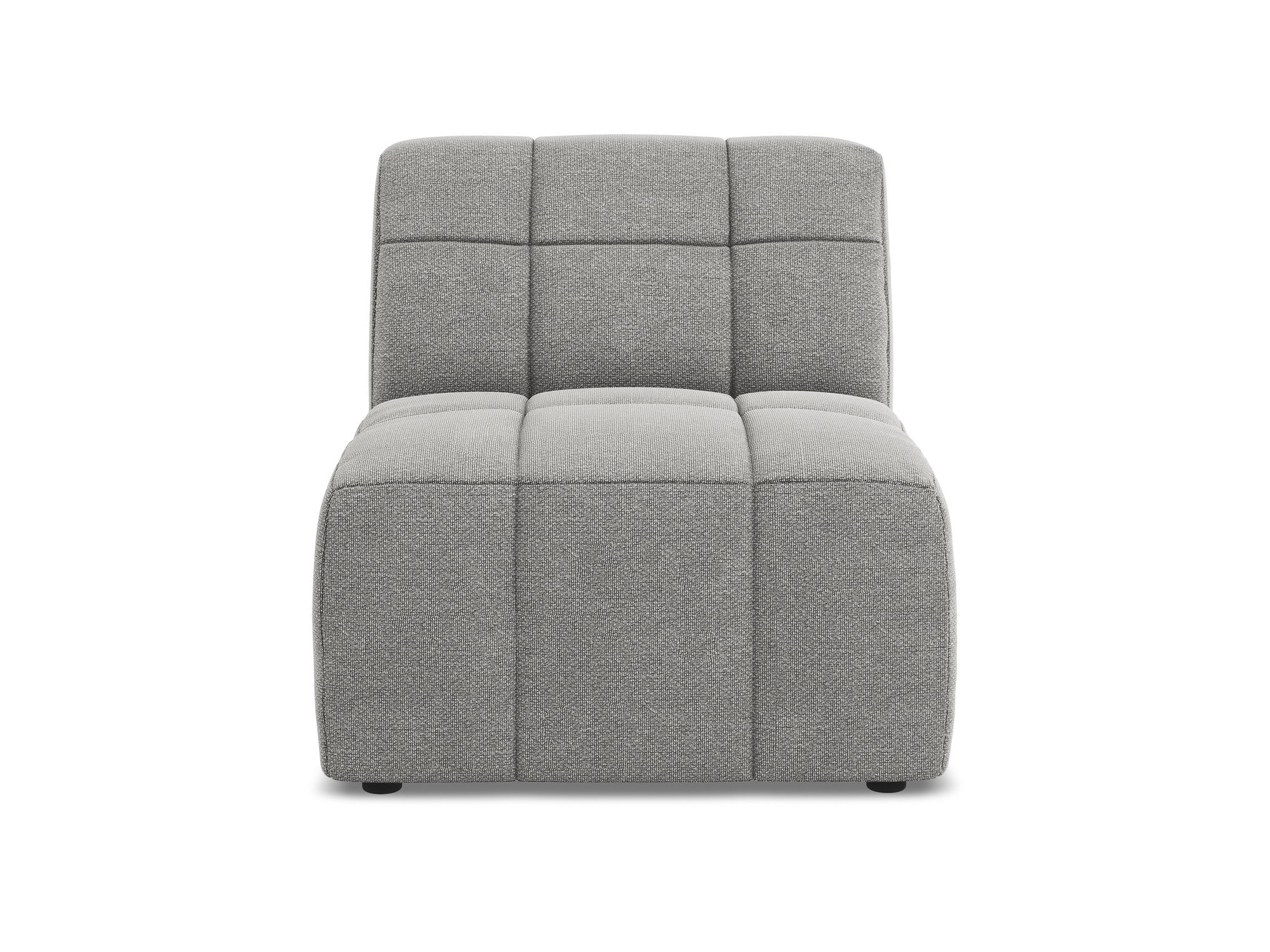 Armchair / module ALOHA light gray boucle