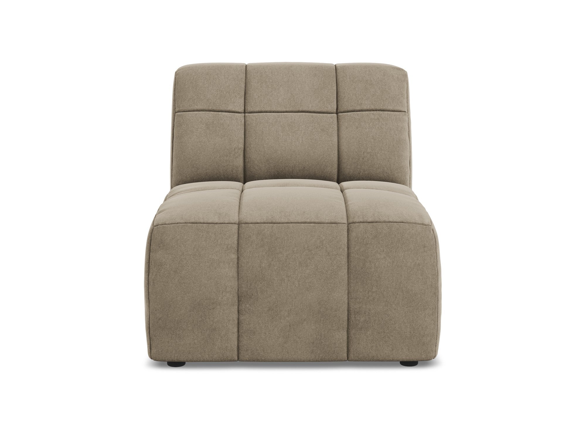 Fauteuil / modulaire fluwelen ALOHA beige