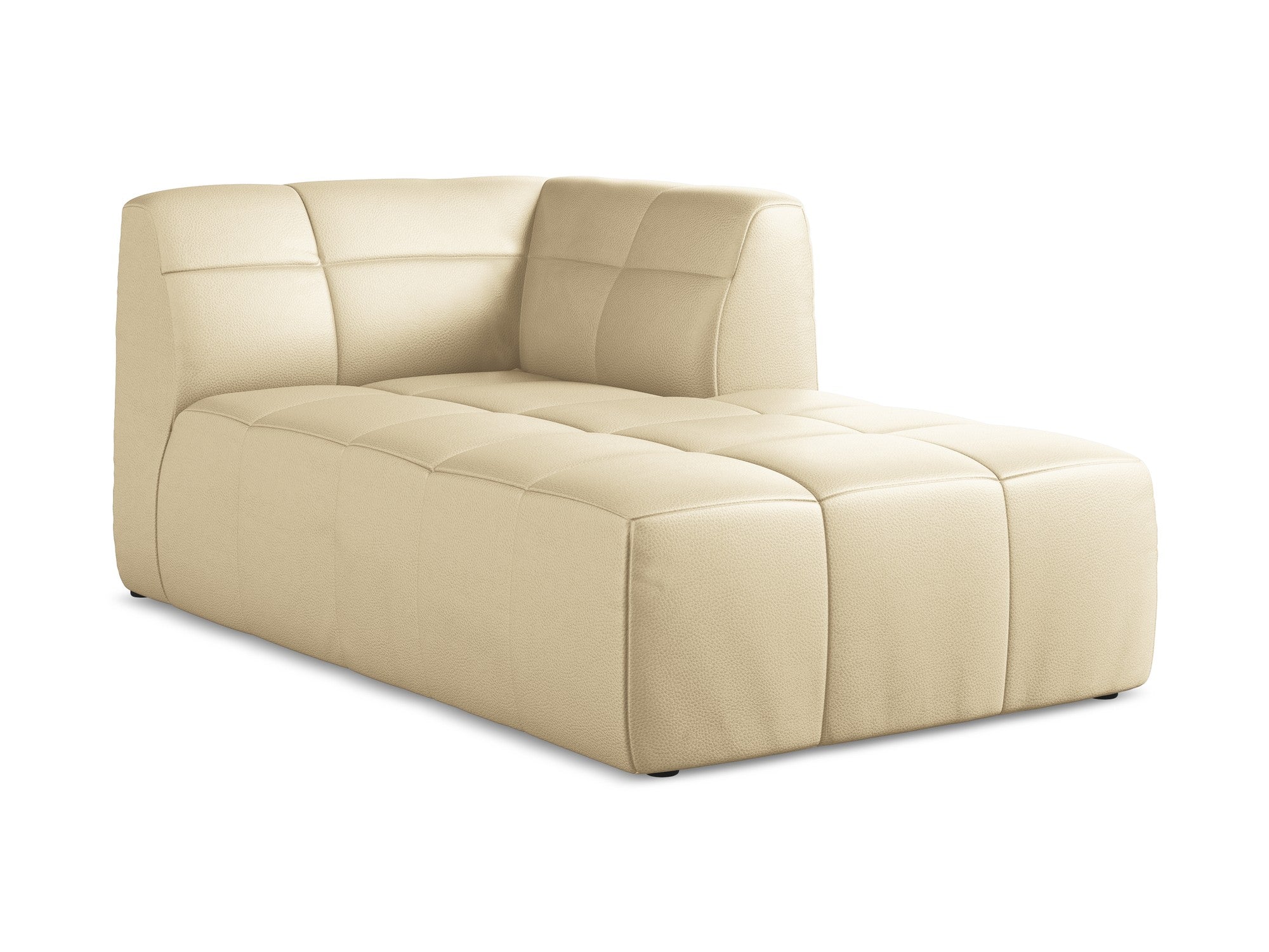 Szezlong ALOHA beige ecologische leer