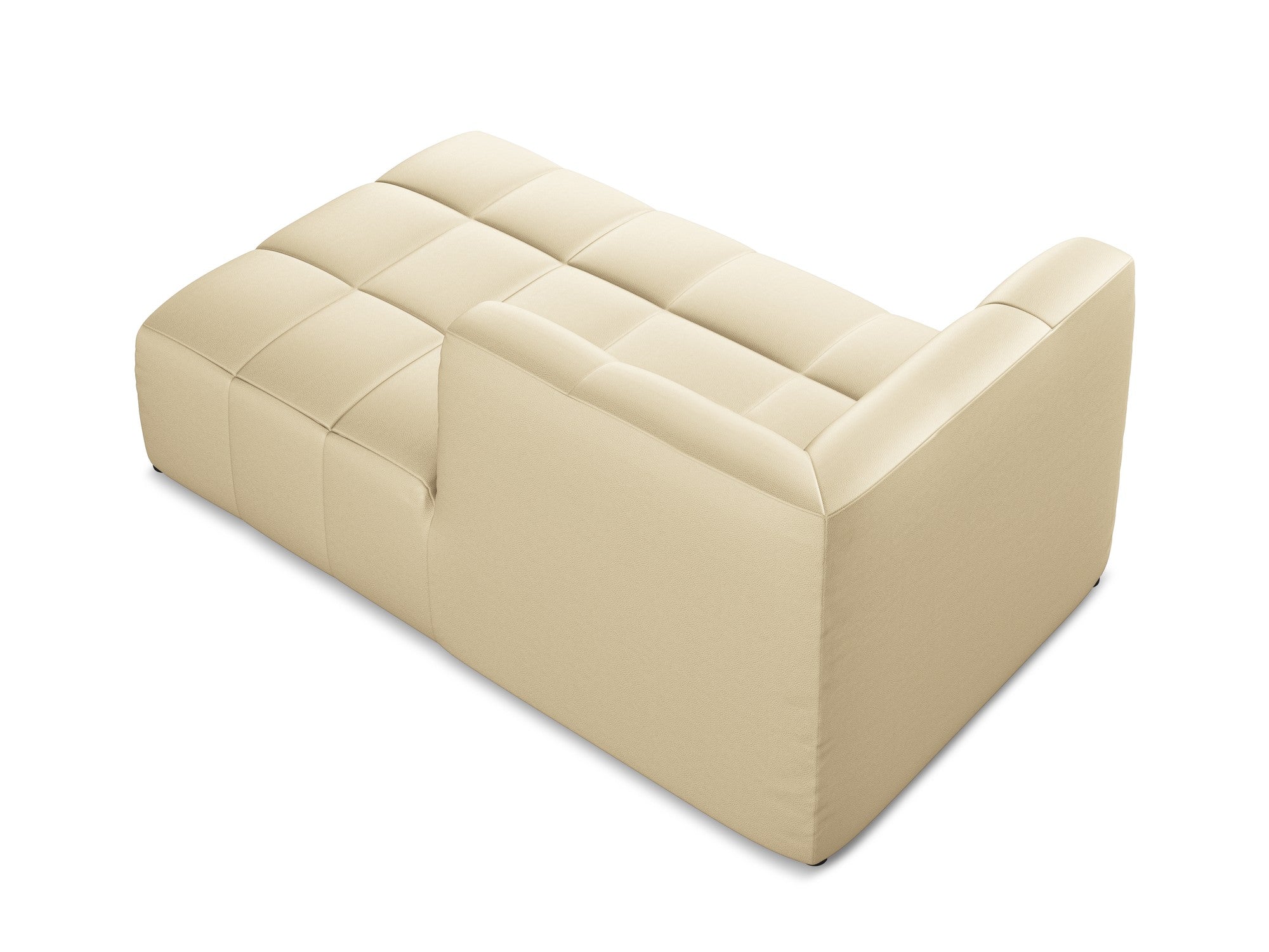 Szezlong ALOHA beige ecologische leer