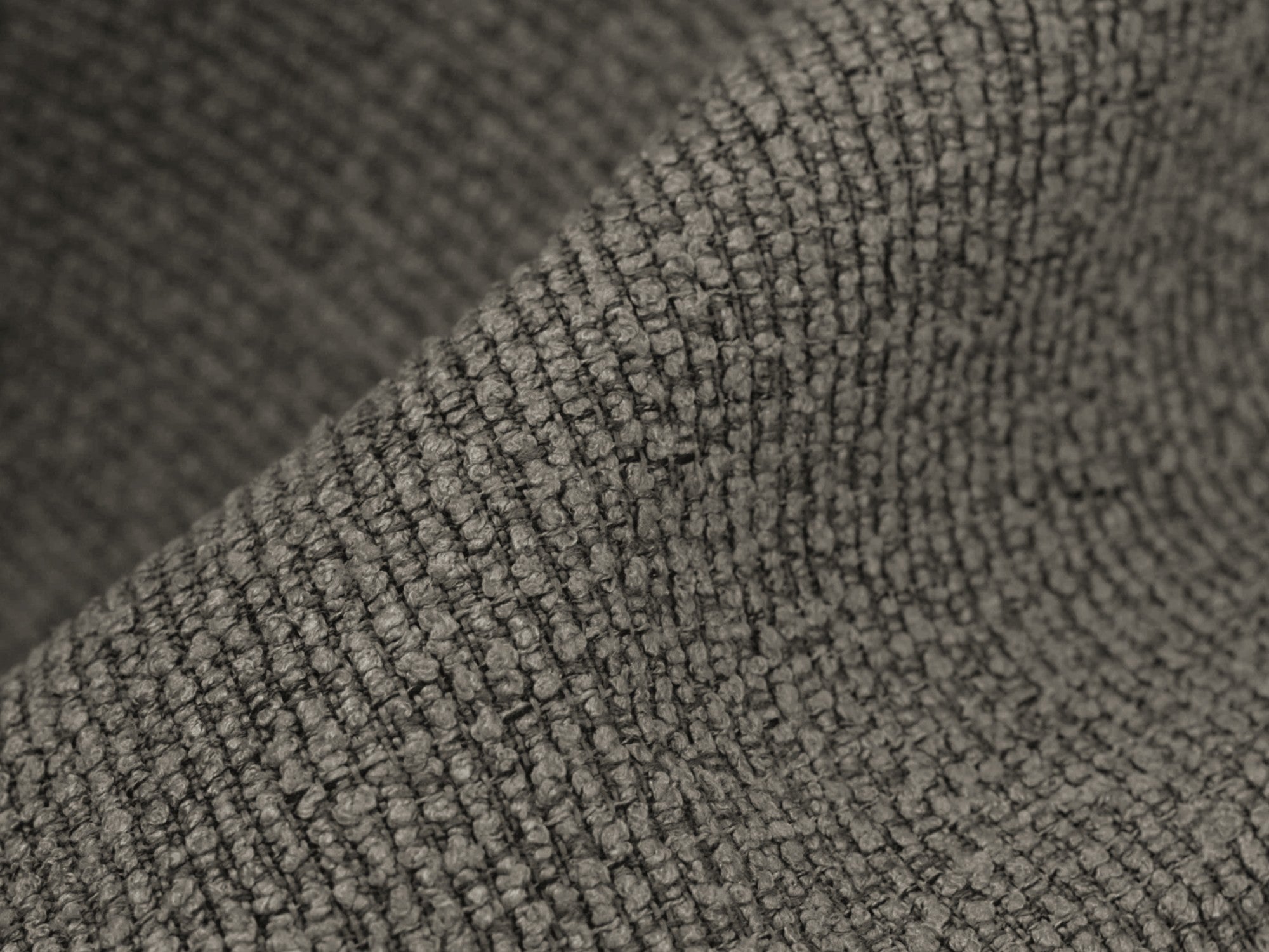 Modularer linksseitiger 2-Sitzer ALOHA in grauem Boucle