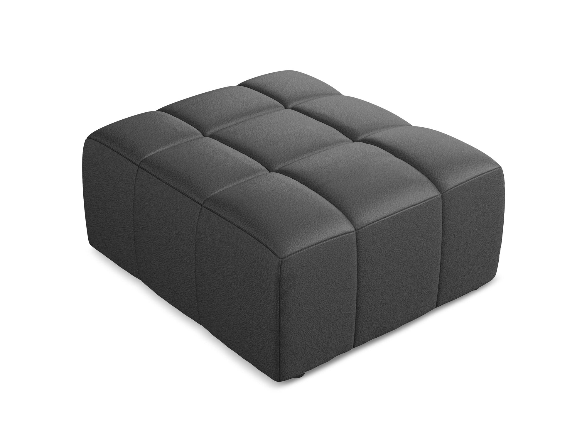 Pouf / module ALOHA gray eco-leather