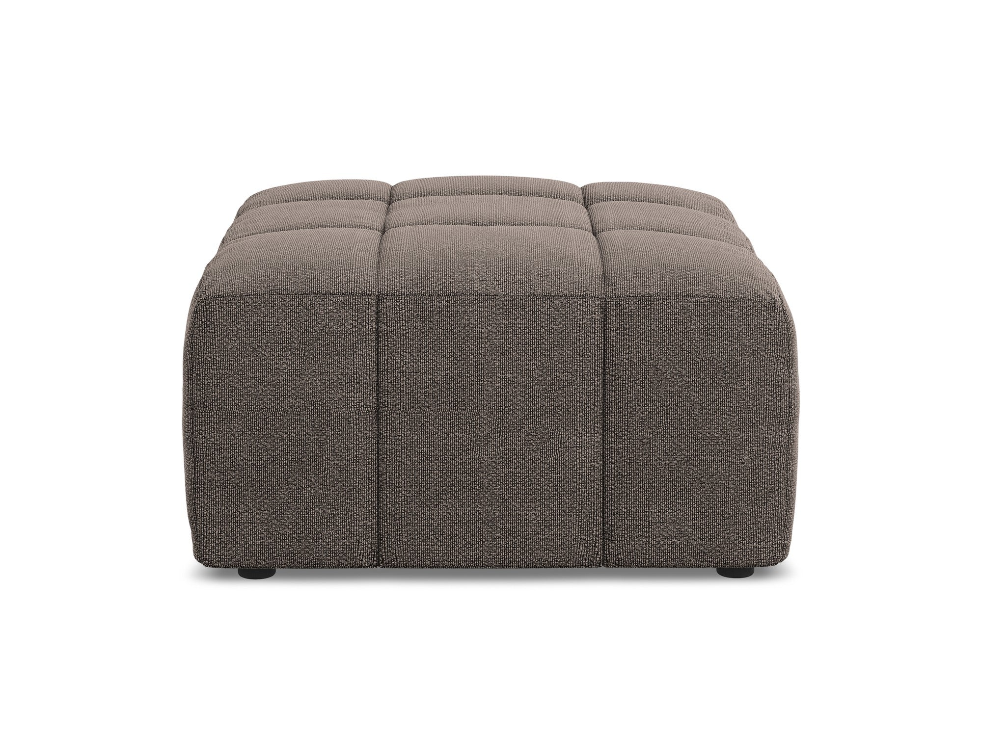 Hocker / Modul ALOHA schokoladenfarbener Boucle