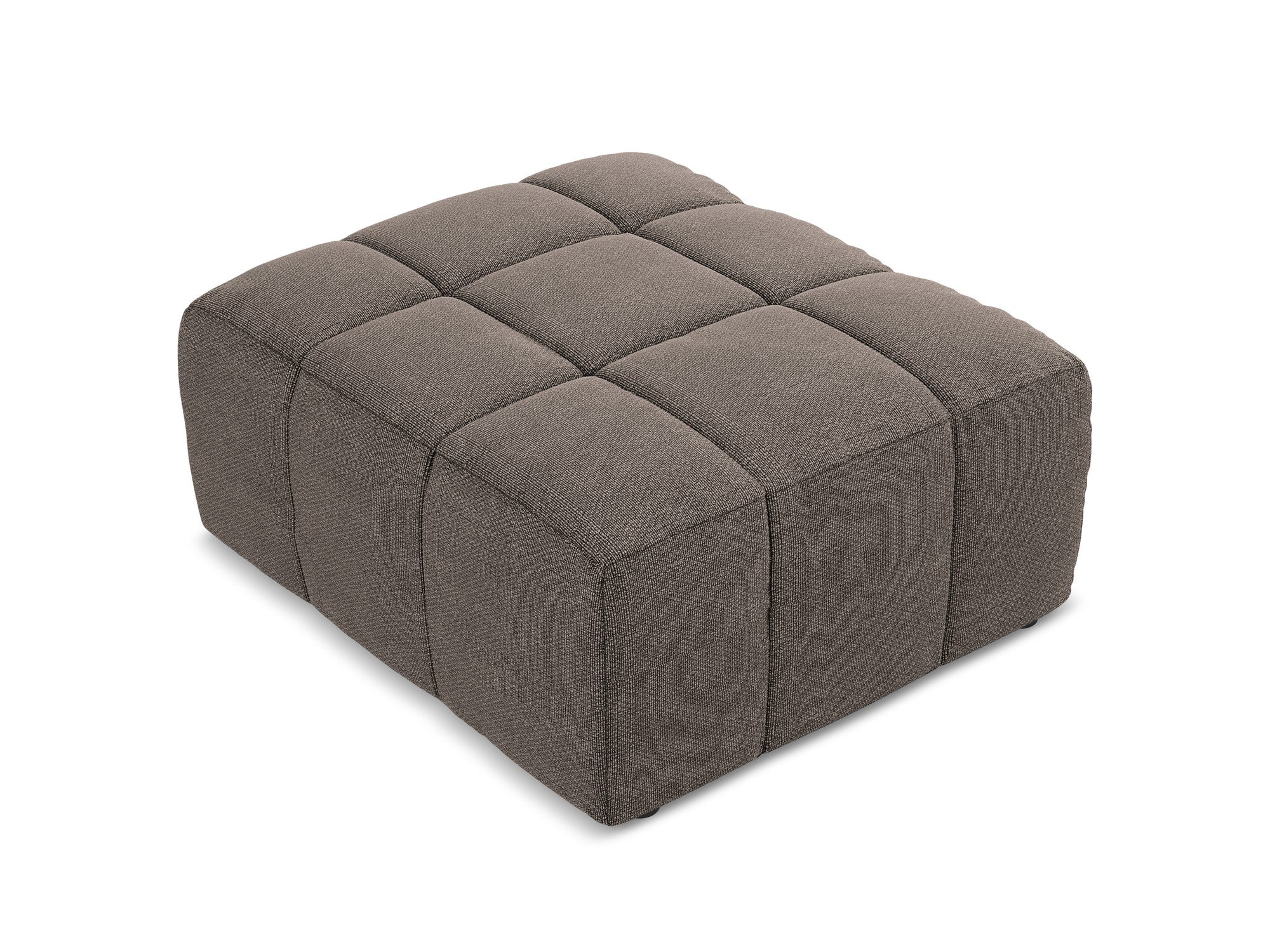 Hocker / Modul ALOHA schokoladenfarbener Boucle