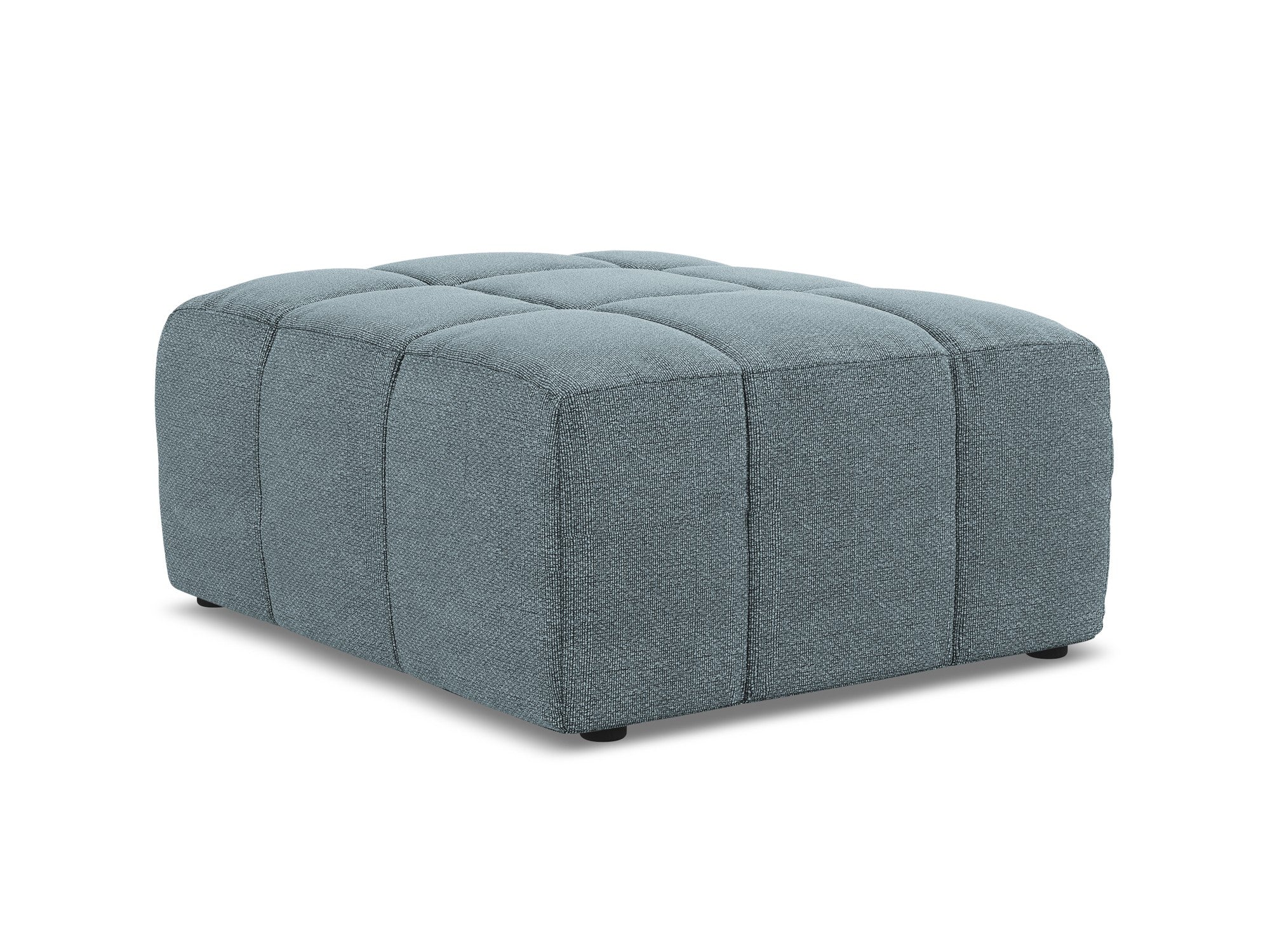 Pouf / module ALOHA denim blue boucle
