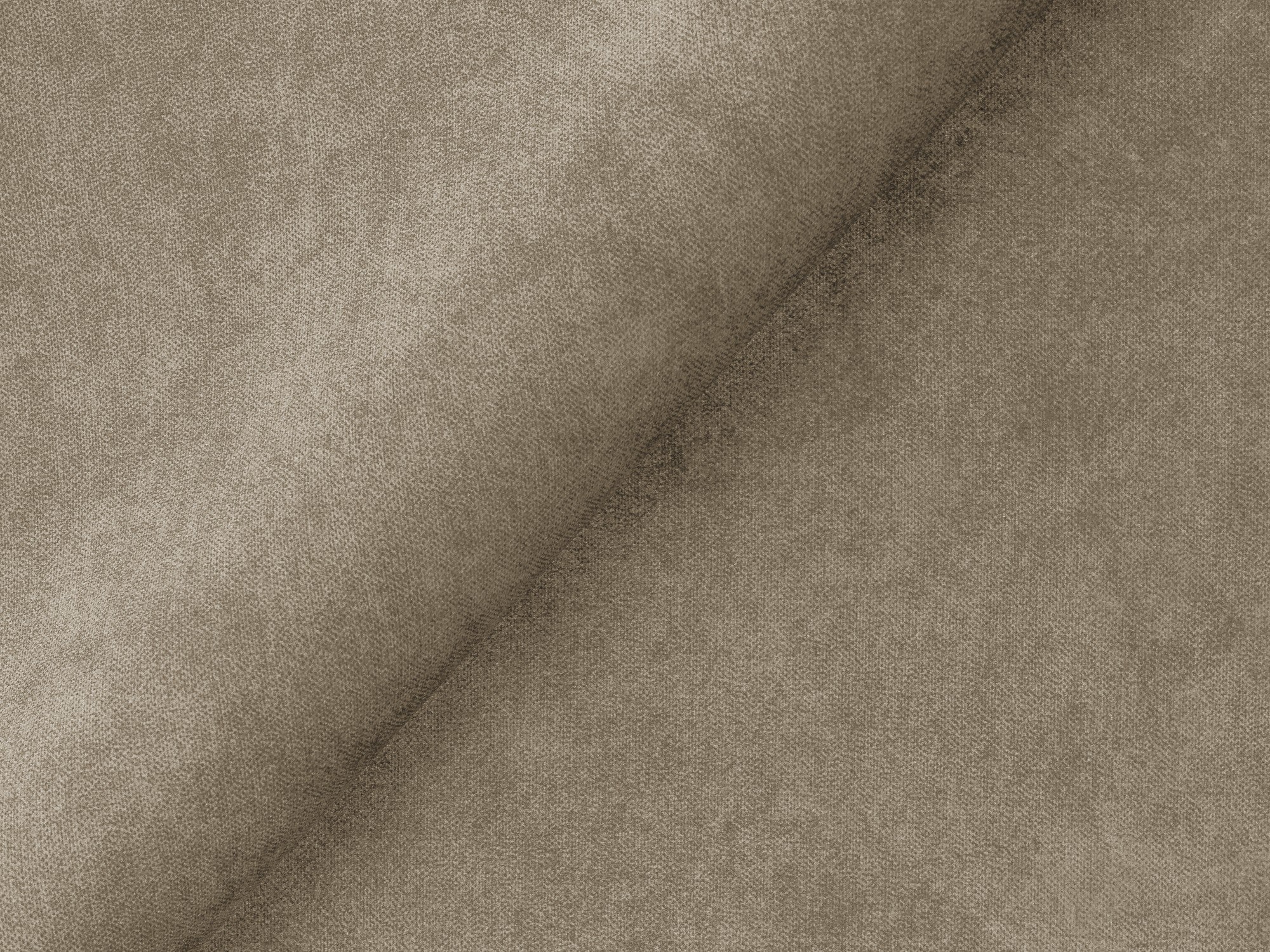 Beige 2-zits rechtse modulaire fluwelen hoekbank ALOHA