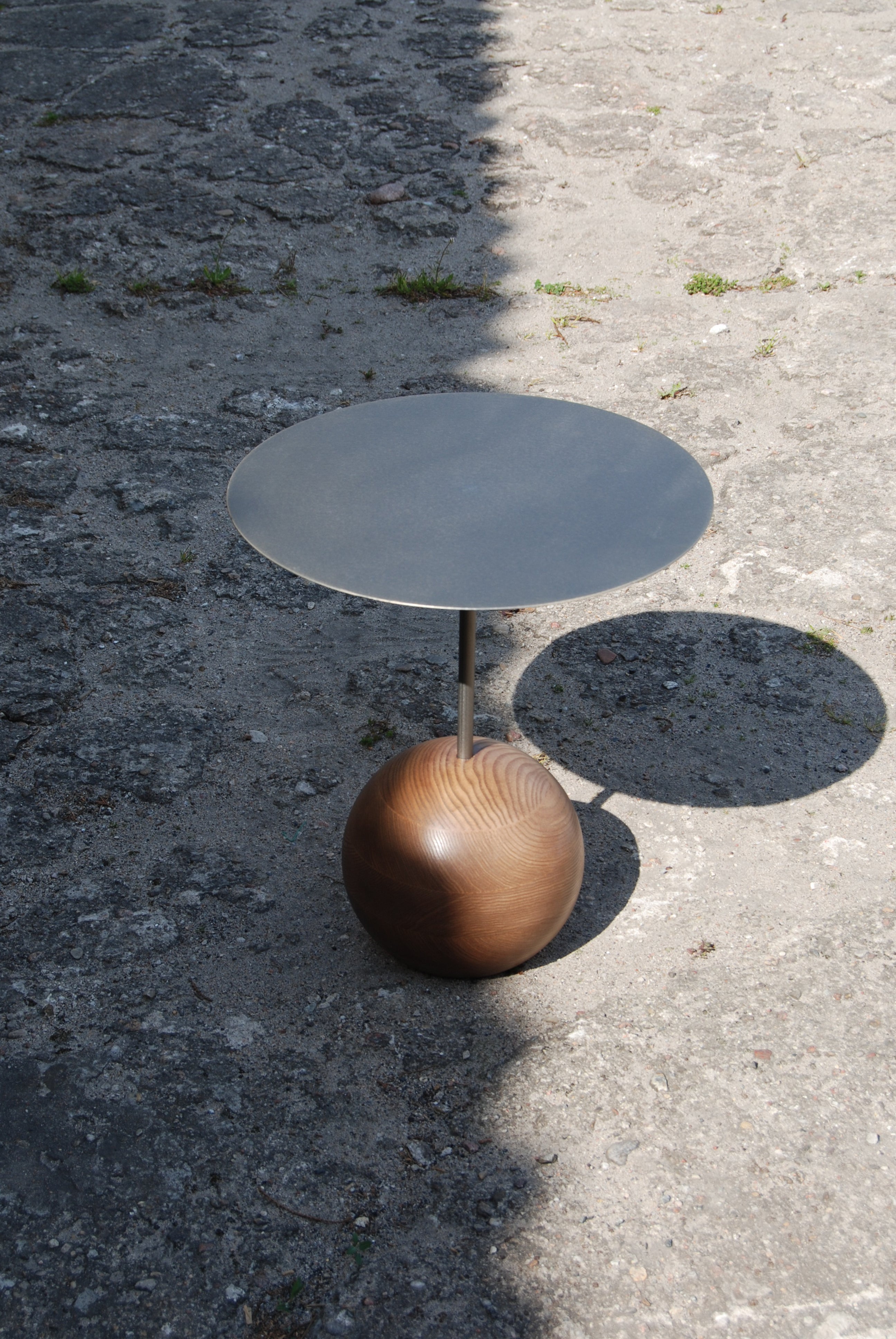 Koffietafel AN SU hout en staal