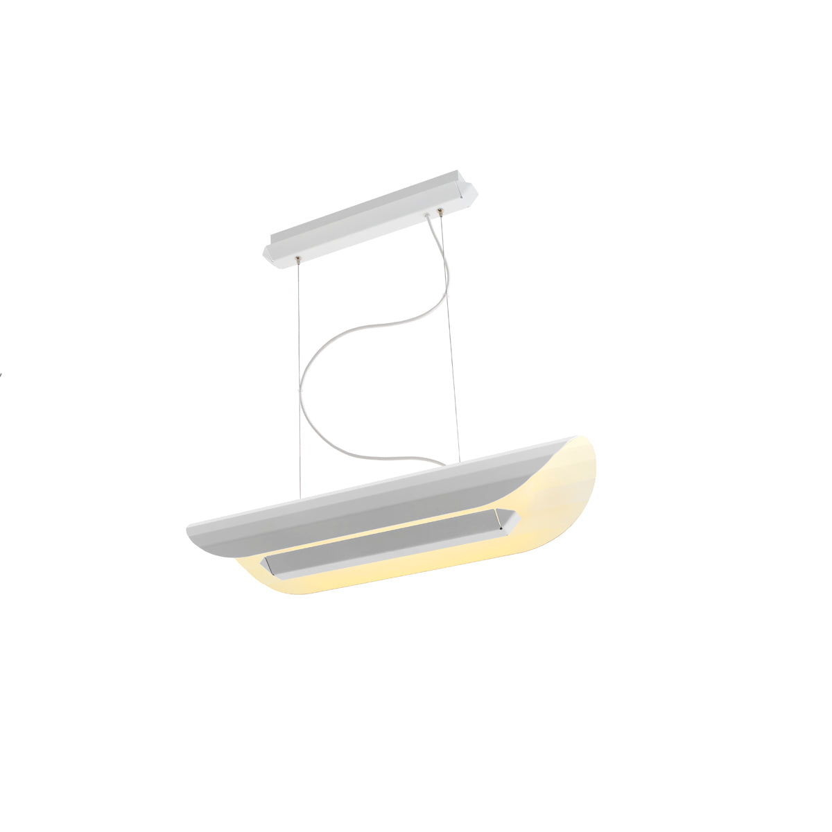Hanglamp lineair APOLIN wit