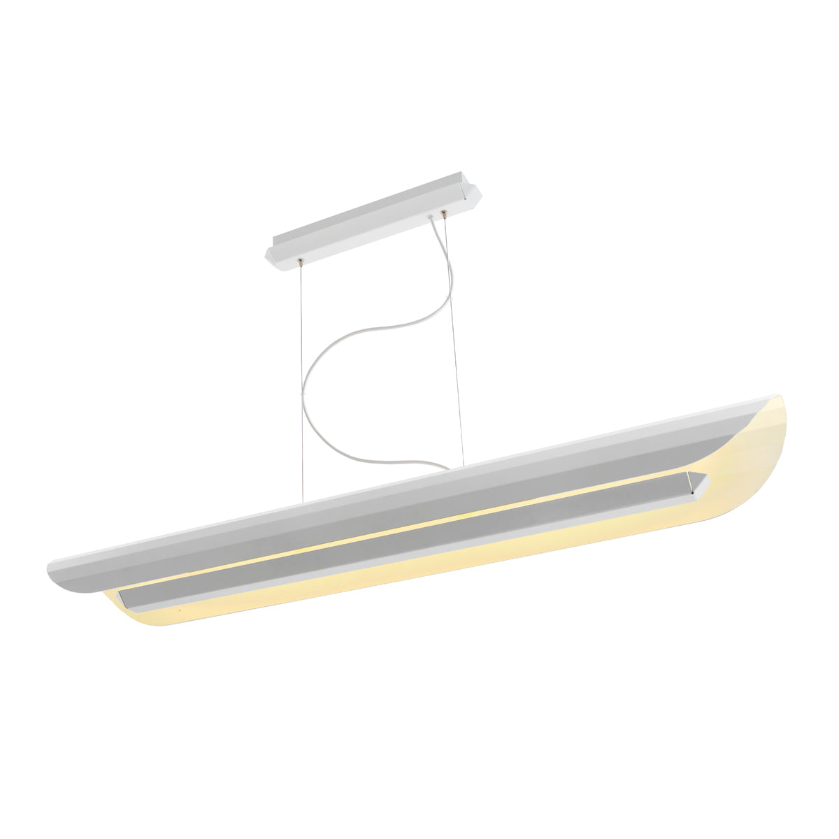 Hanglamp lineair APOLIN wit