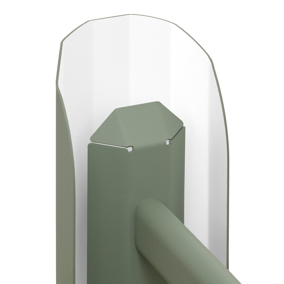 APOLIN multi-arm pendant lamp in sage green