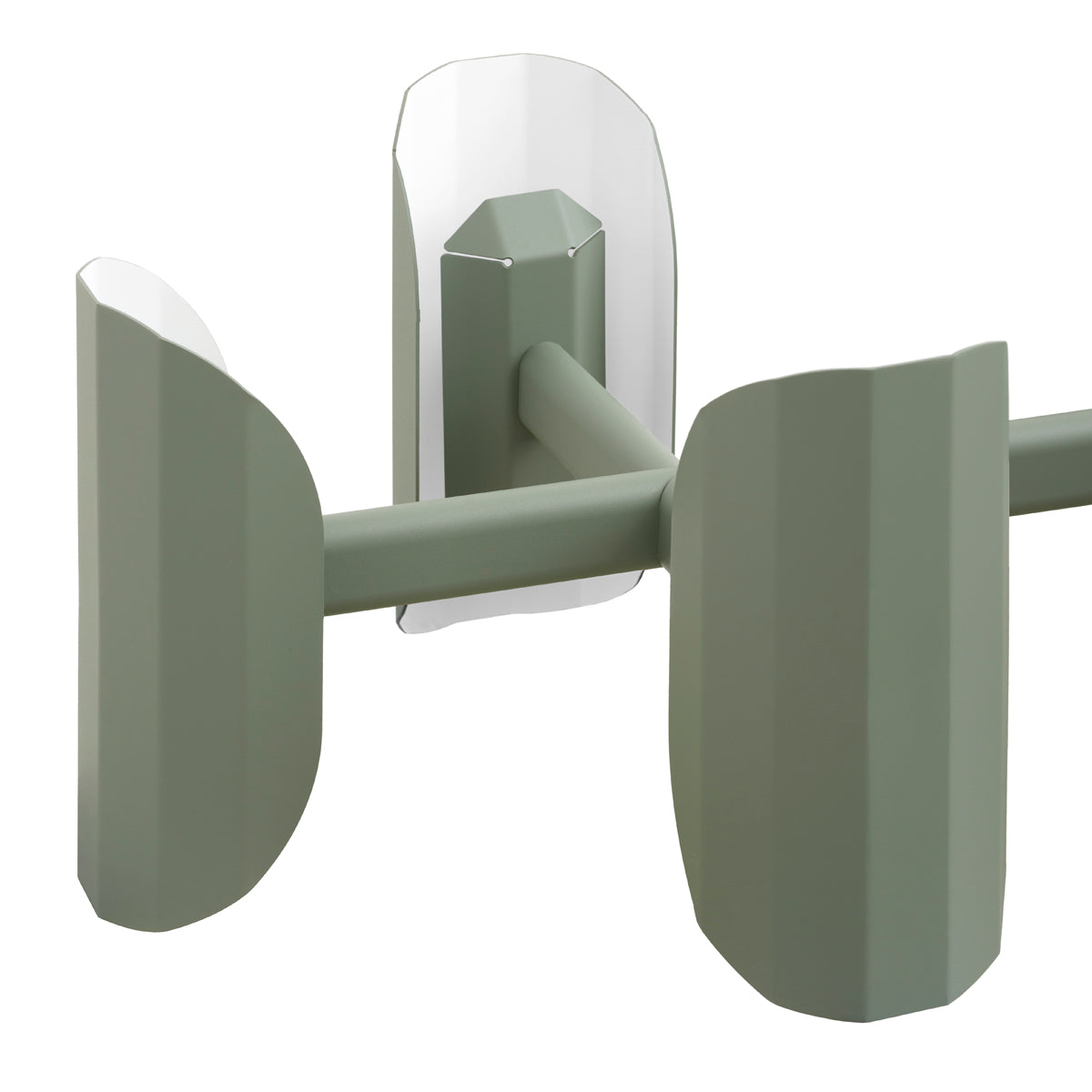 APOLIN multi-arm pendant lamp in sage green