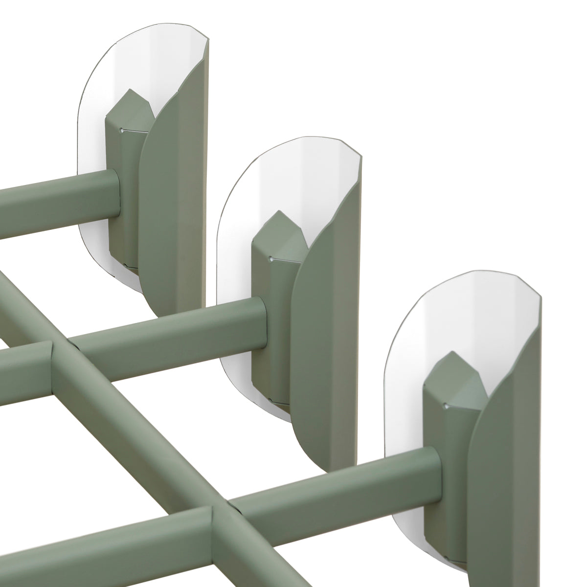 APOLIN multi-arm pendant lamp in sage green