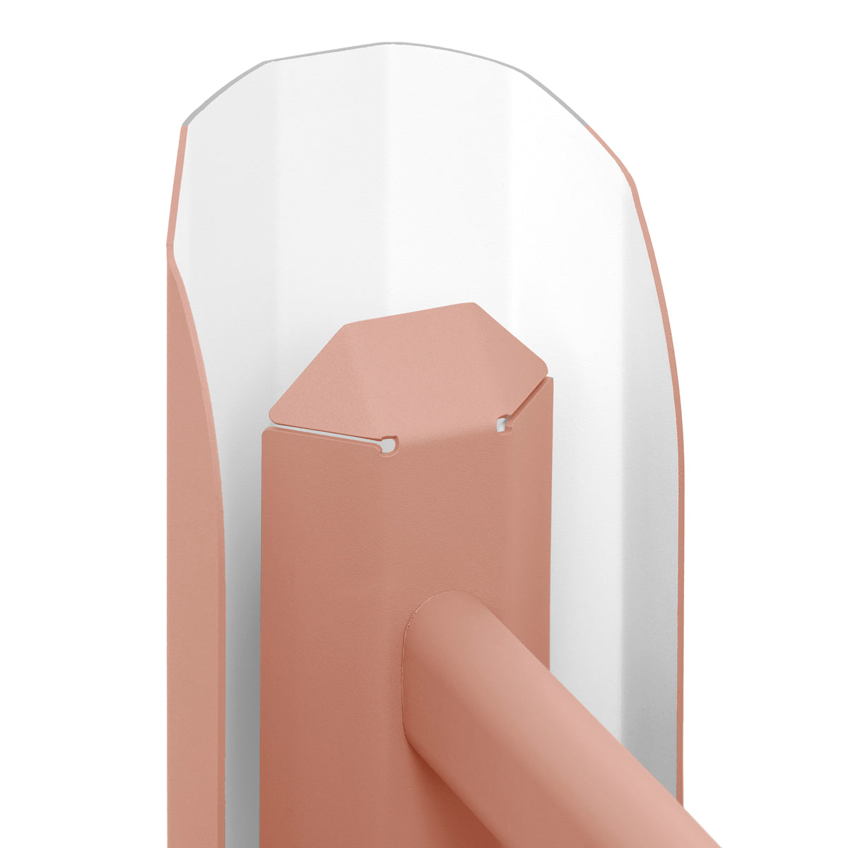 Hanglamp met meerdere armen APOLIN gebroken roze