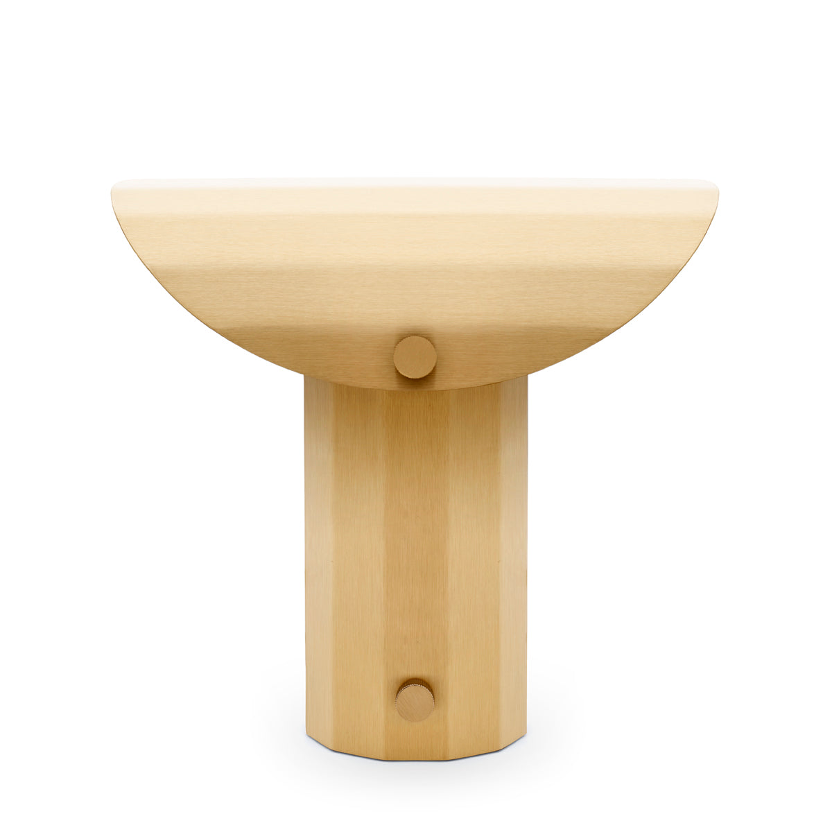 Tafellamp APOLIN geborsteld messing