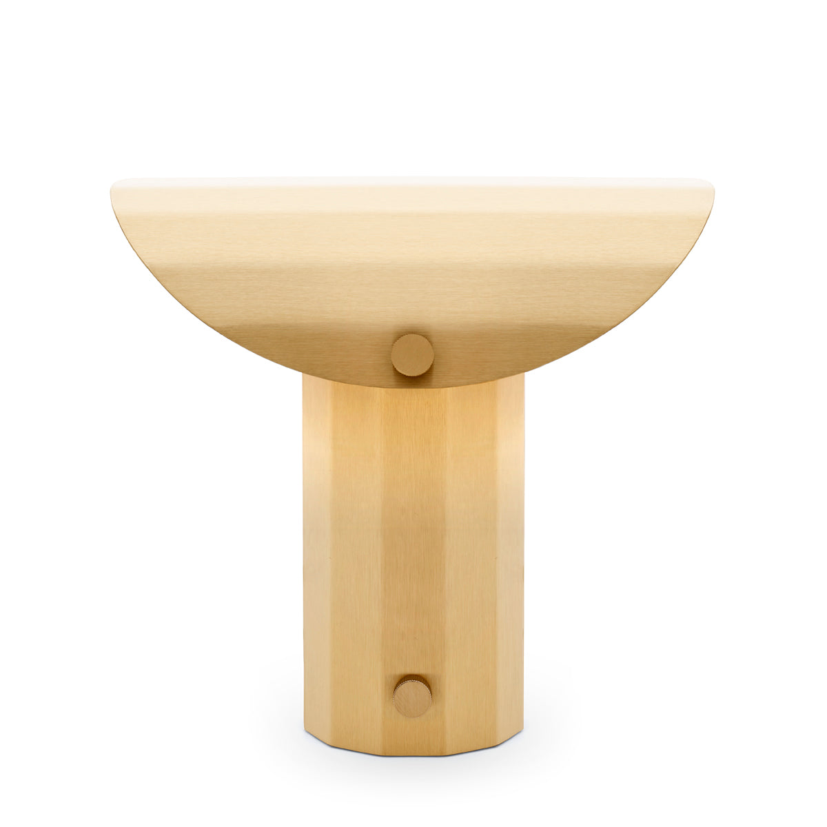 Tafellamp APOLIN geborsteld messing