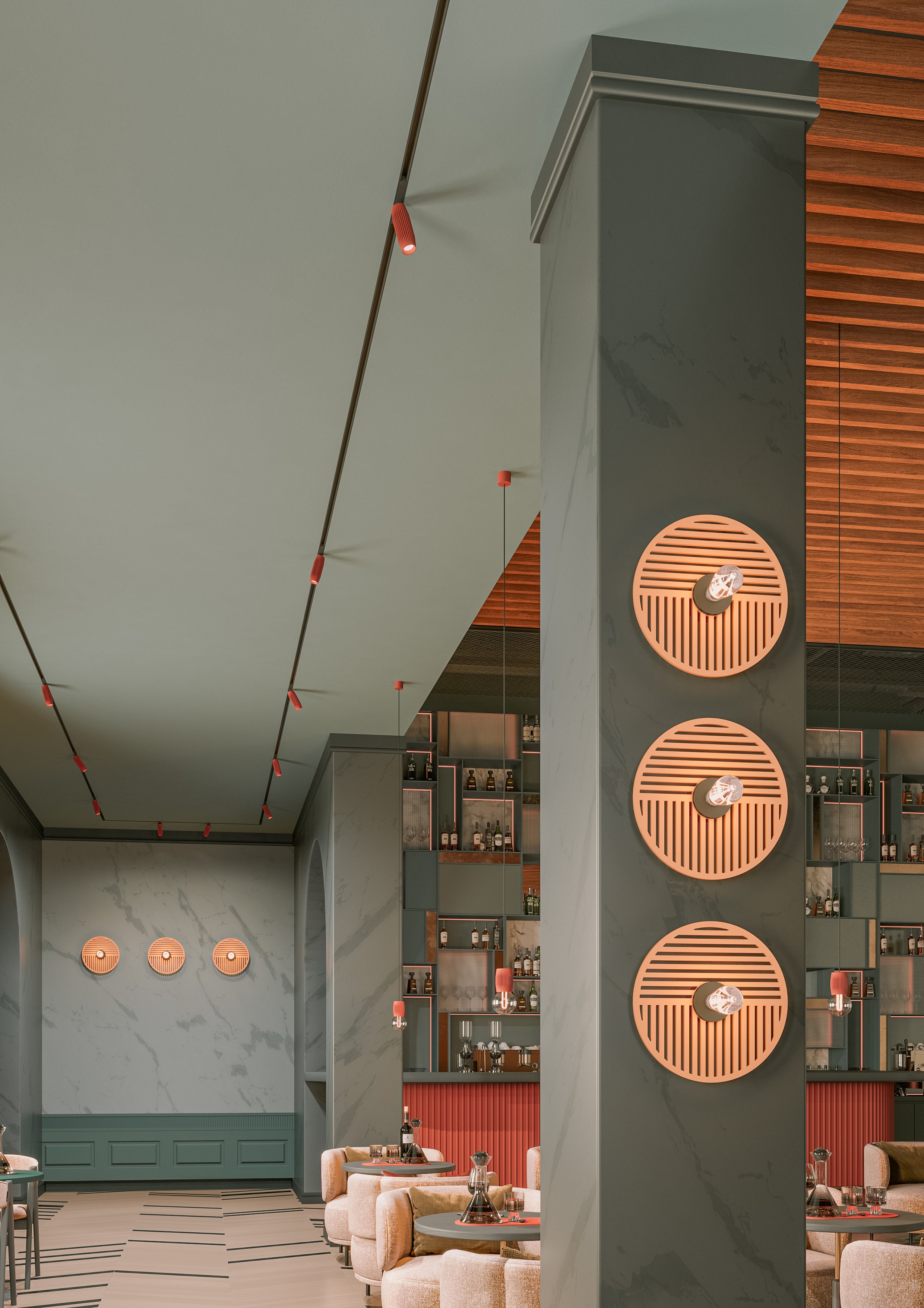 TRIBA MINI reflector for Multitrack busbar