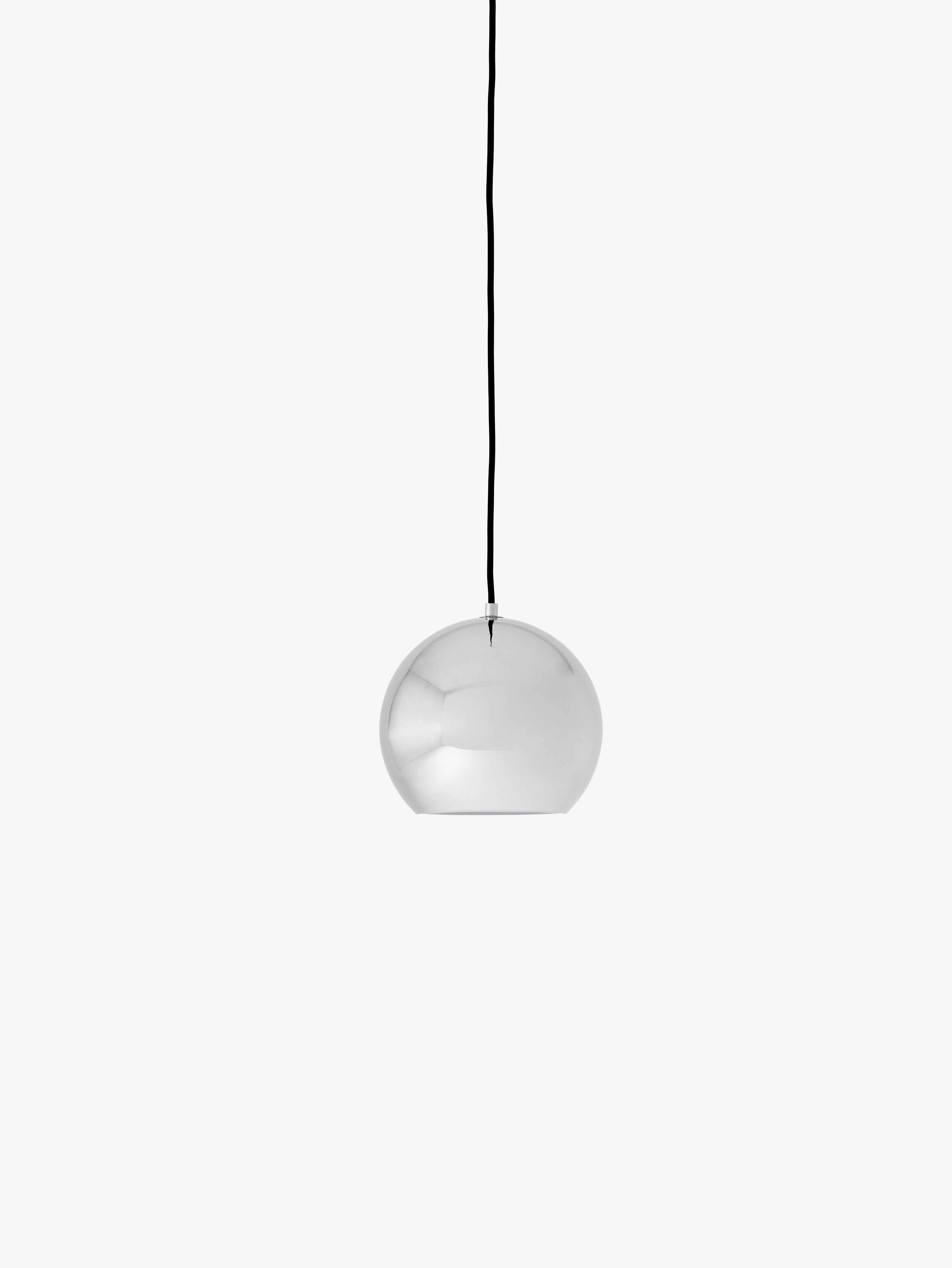 Hanglamp TOPAN VP6 met verchroomde kap