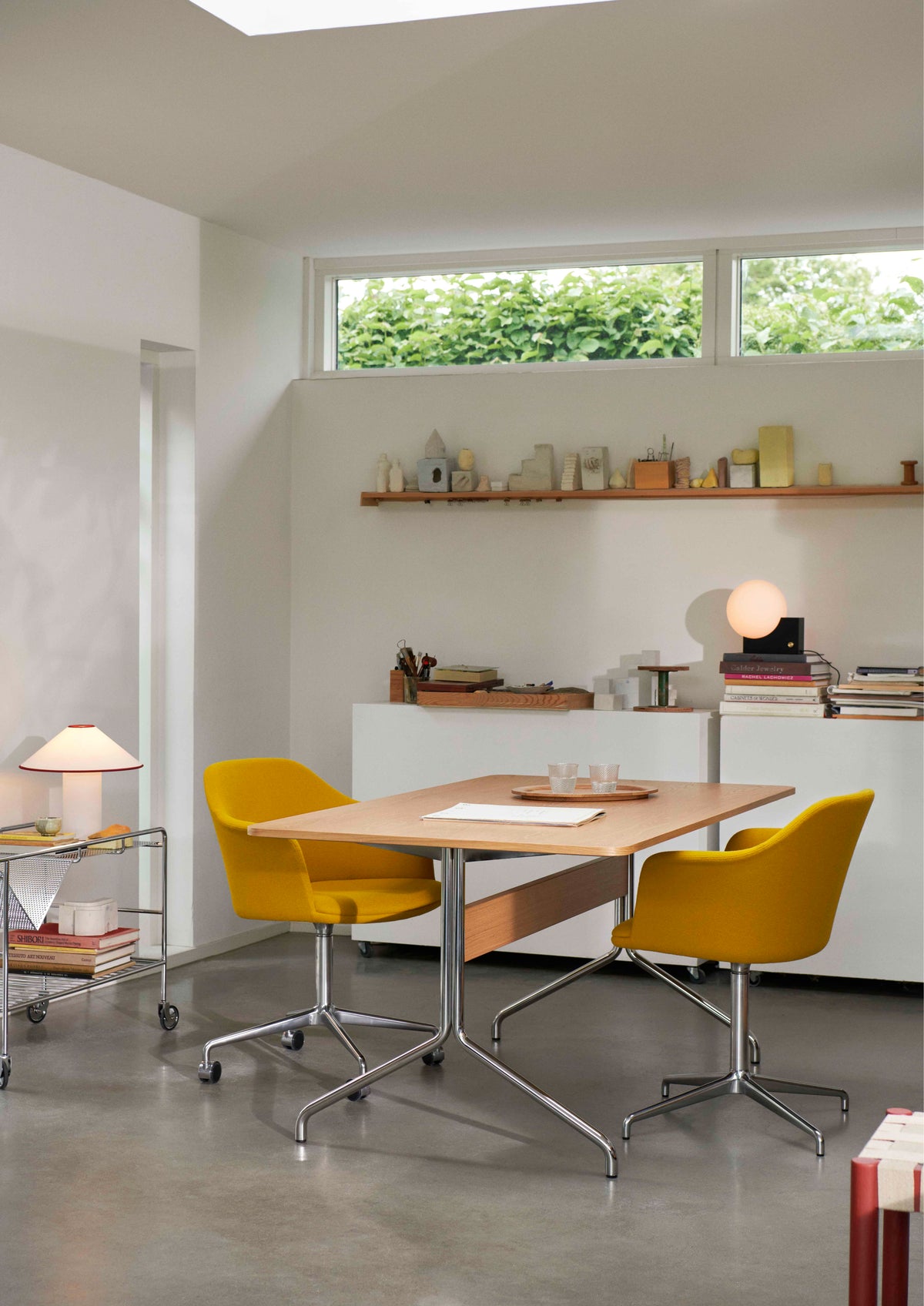 Bureau stoel RELY HW51 gestoffeerd met zwarte basis