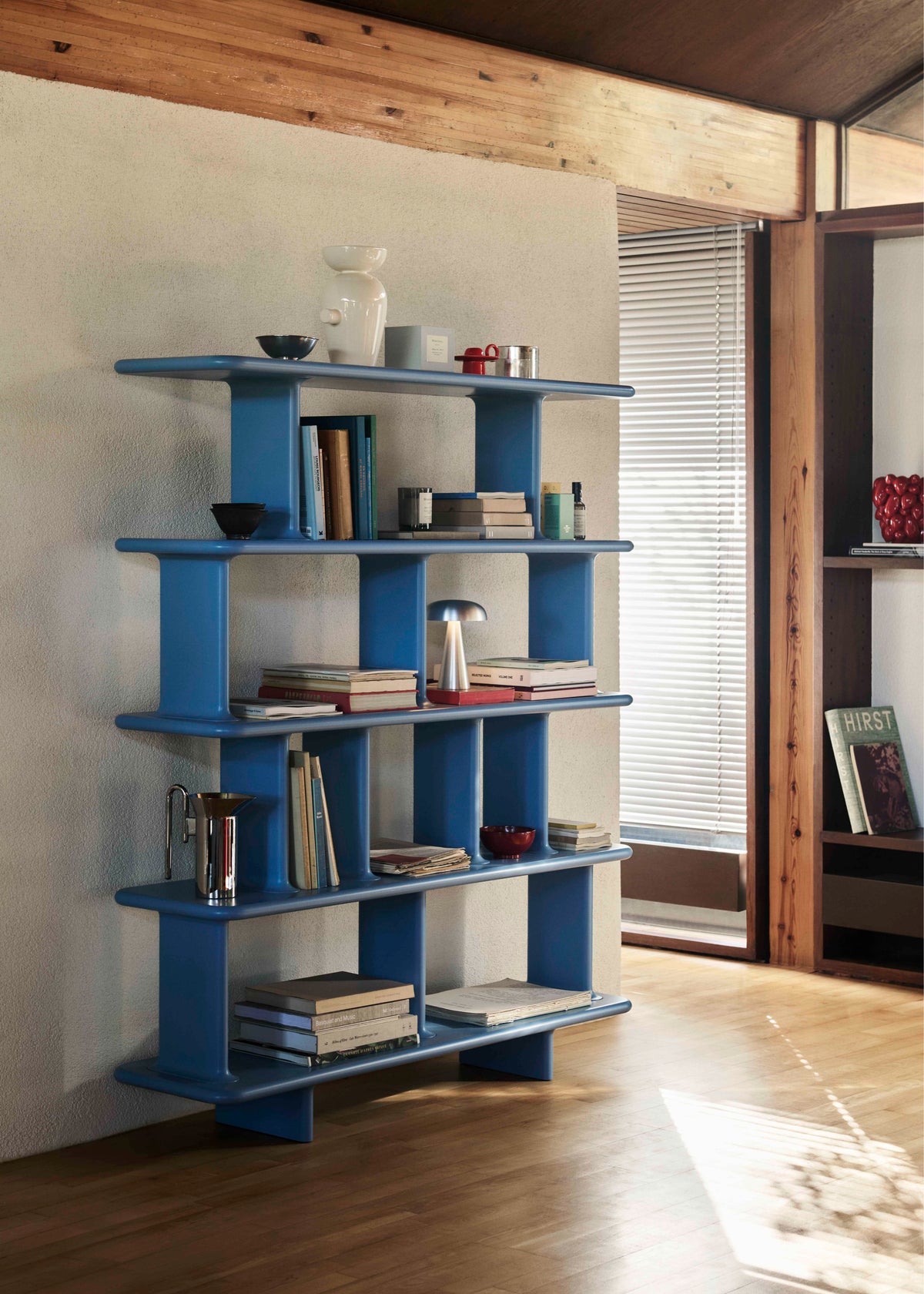 Kaarsenhouder MOMENTO JH39 blauw