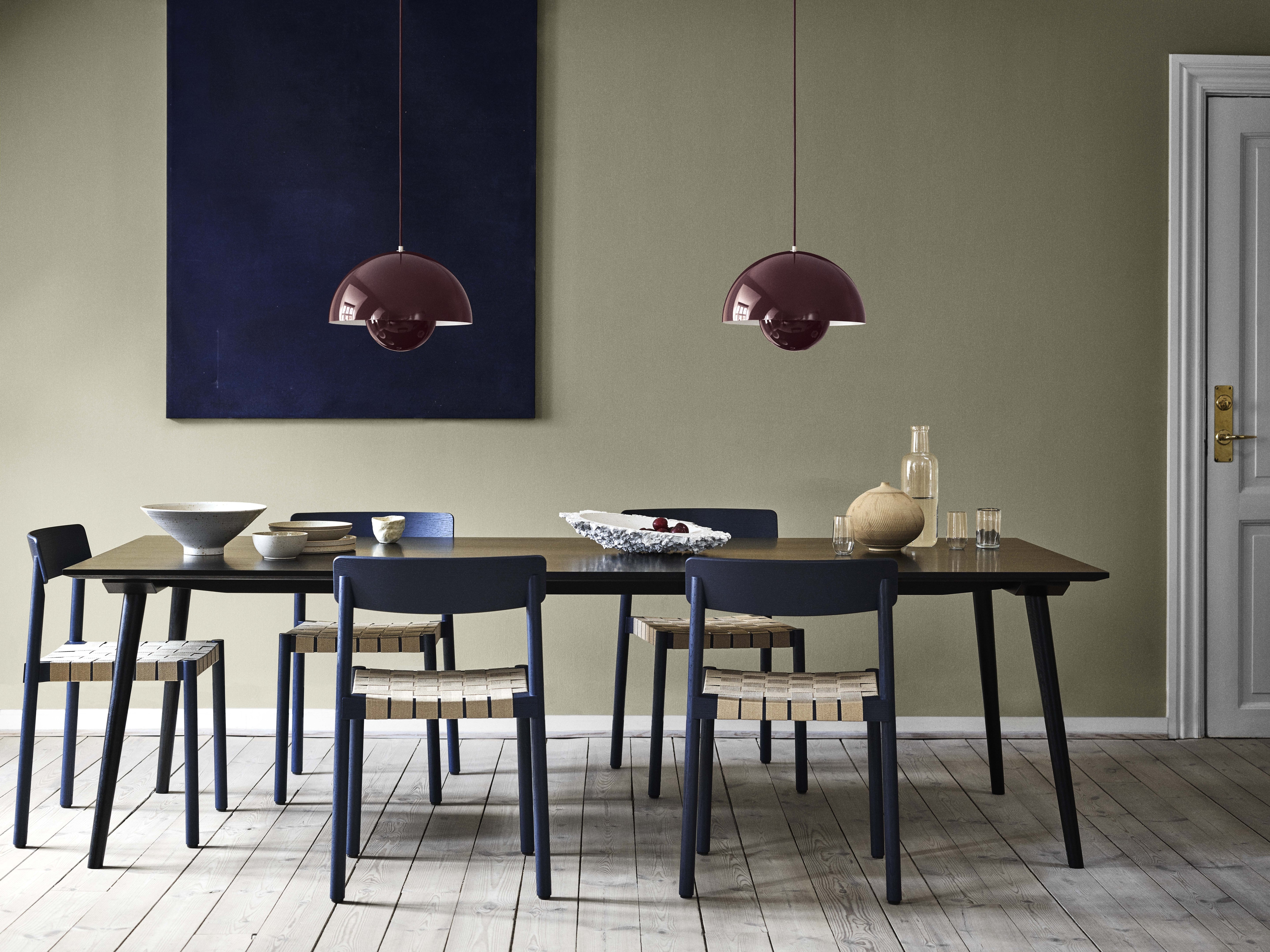 Hanglamp FLOWERPOT donkere pruim