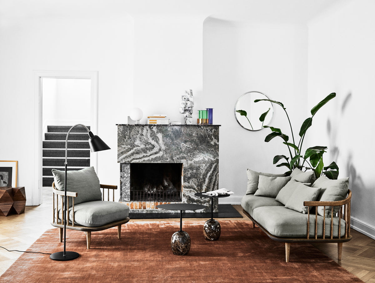 Wandspiegel SILLON SH7 met messing frame