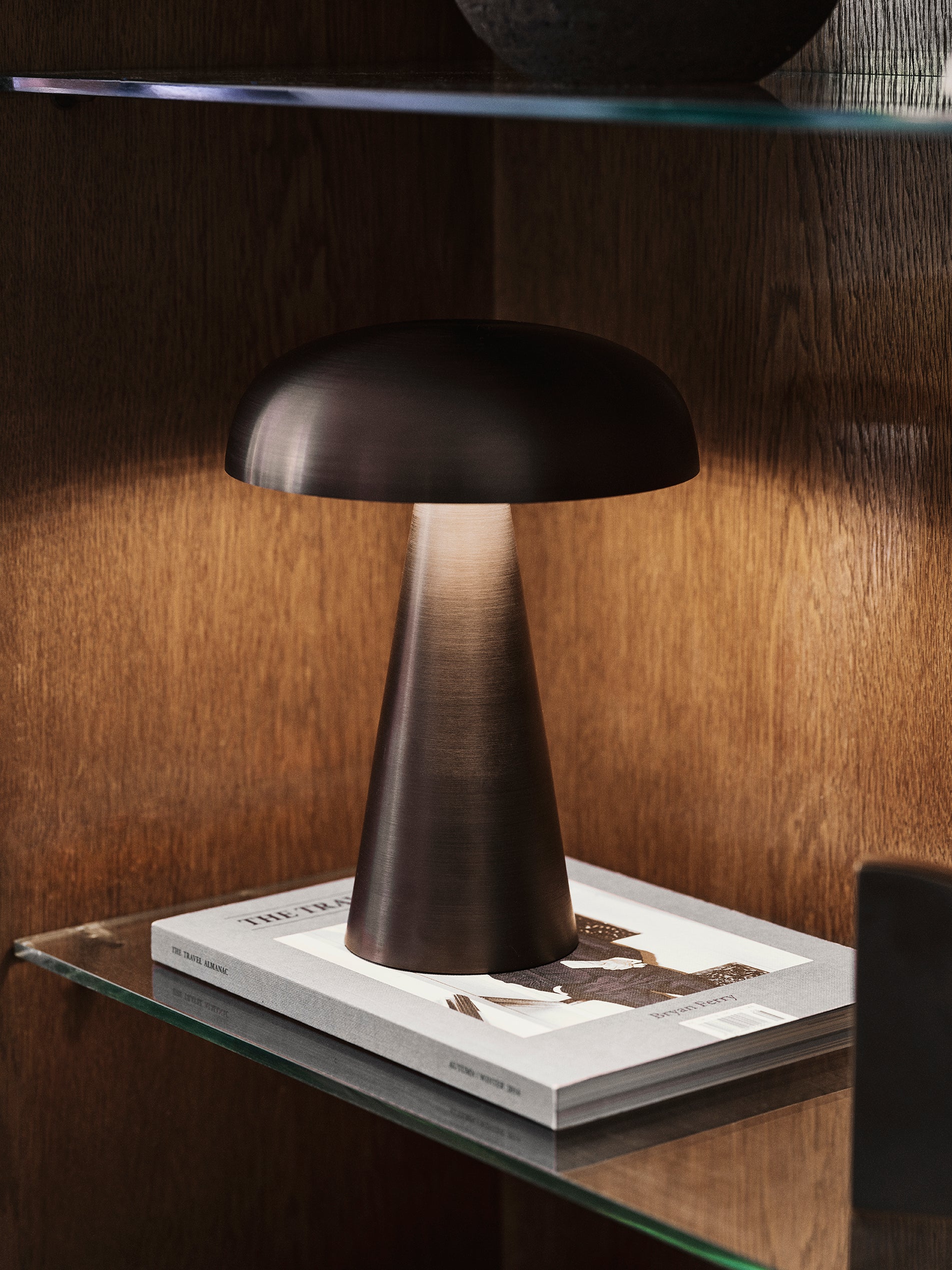 Draagbare lamp COMO SC53 bruin