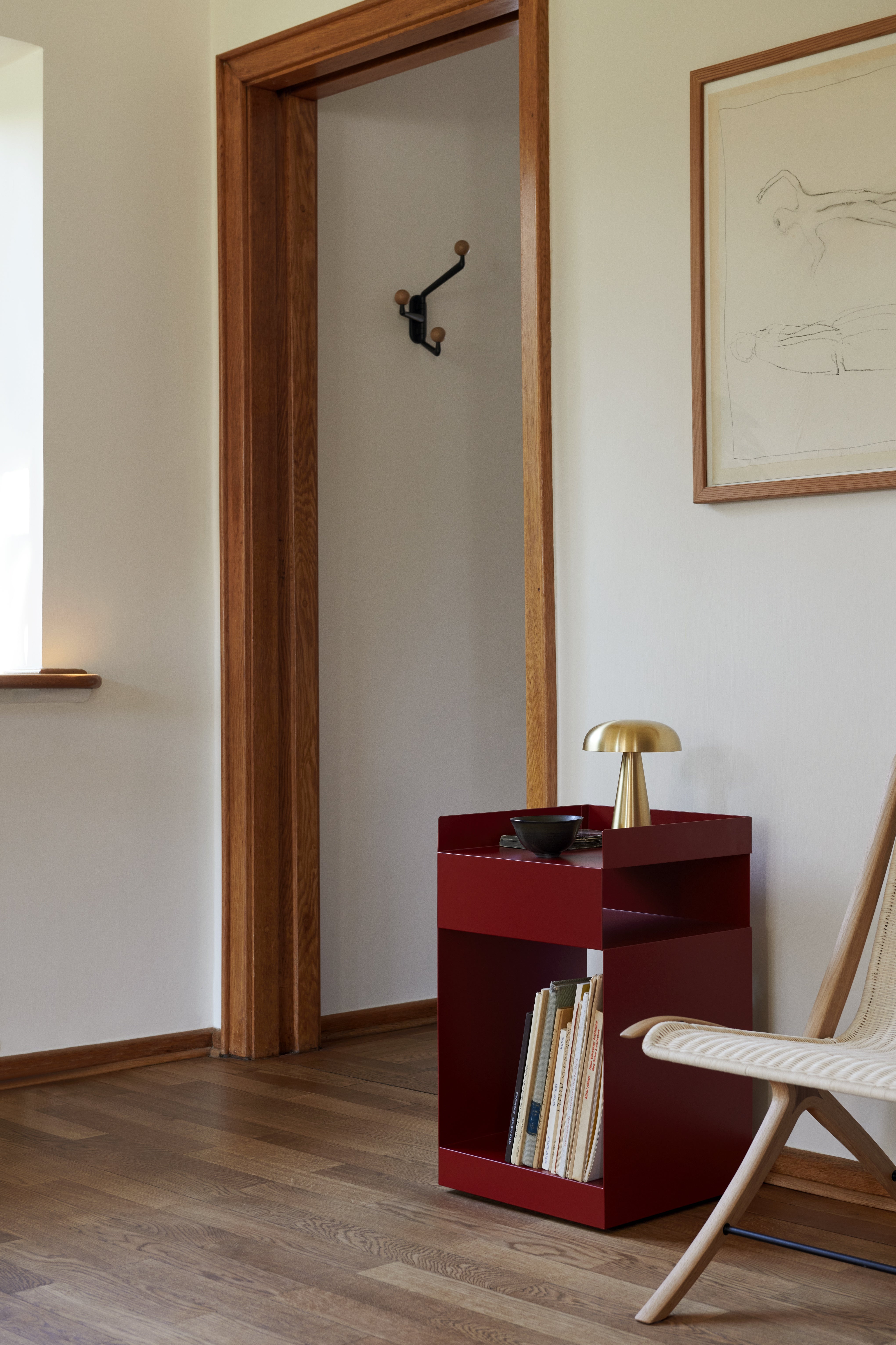 Draagbare lamp COMO SC53 in messing