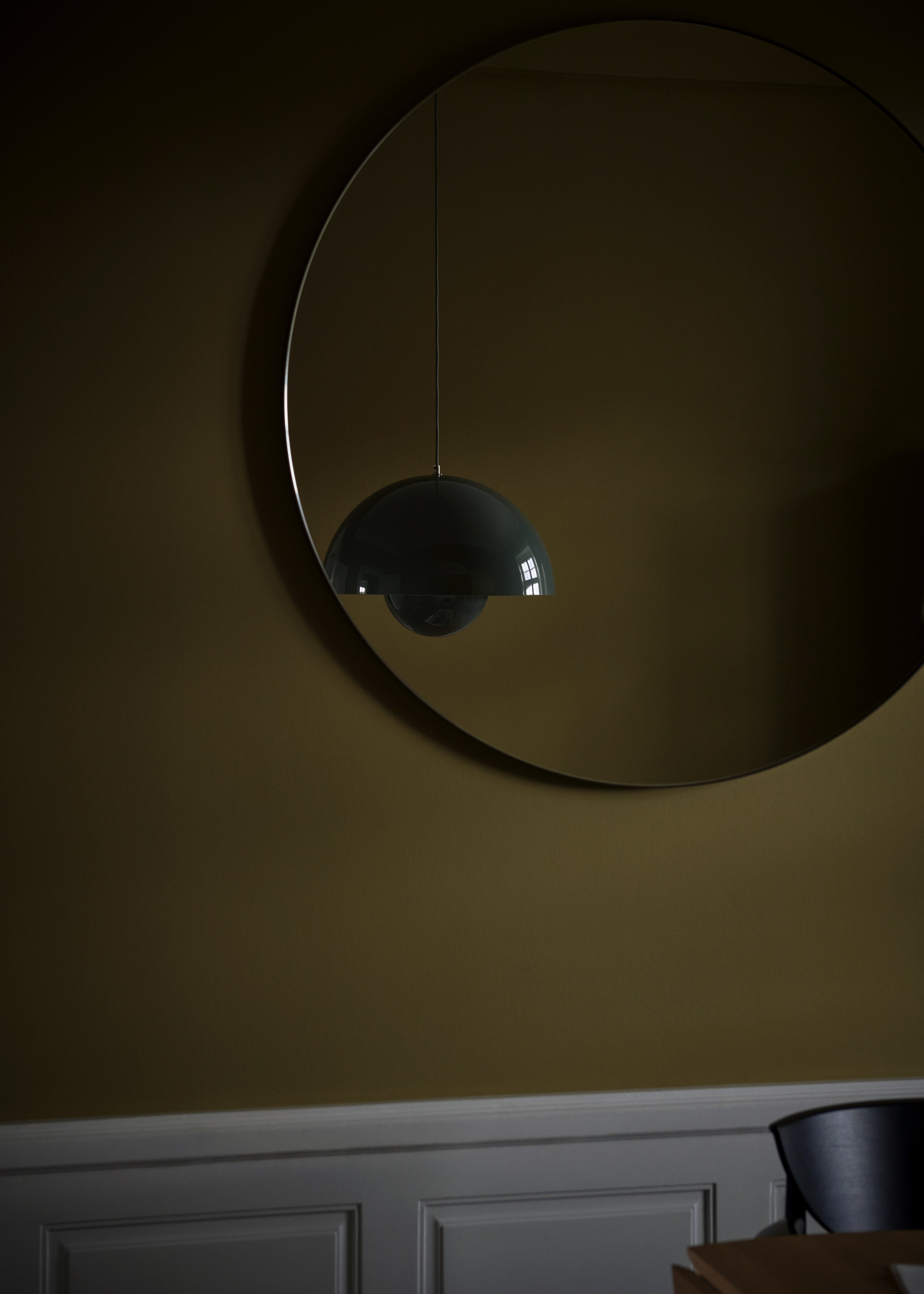 Hanglamp FLOWERPOT grijsblauw