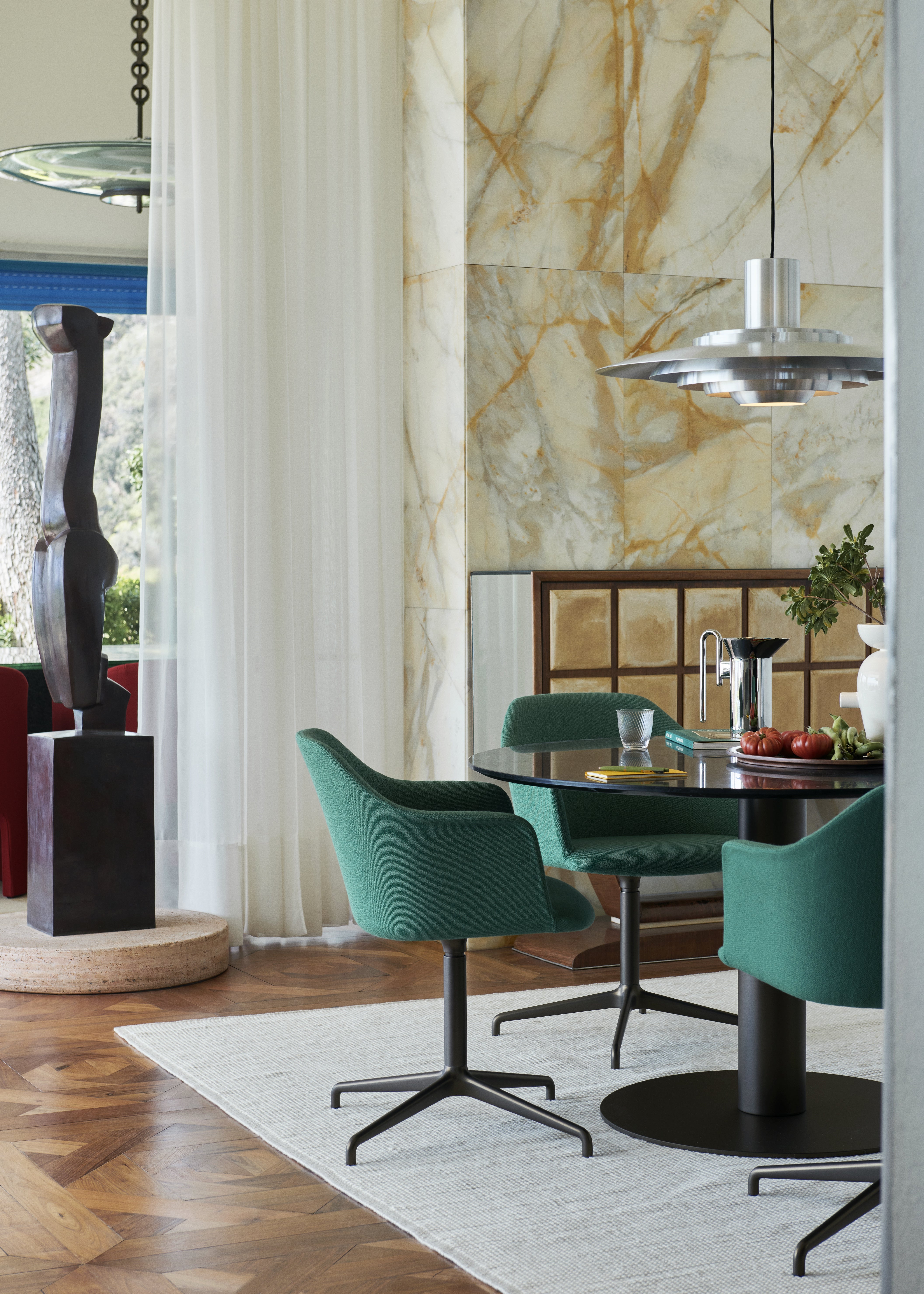 Hanglamp P376 aluminium