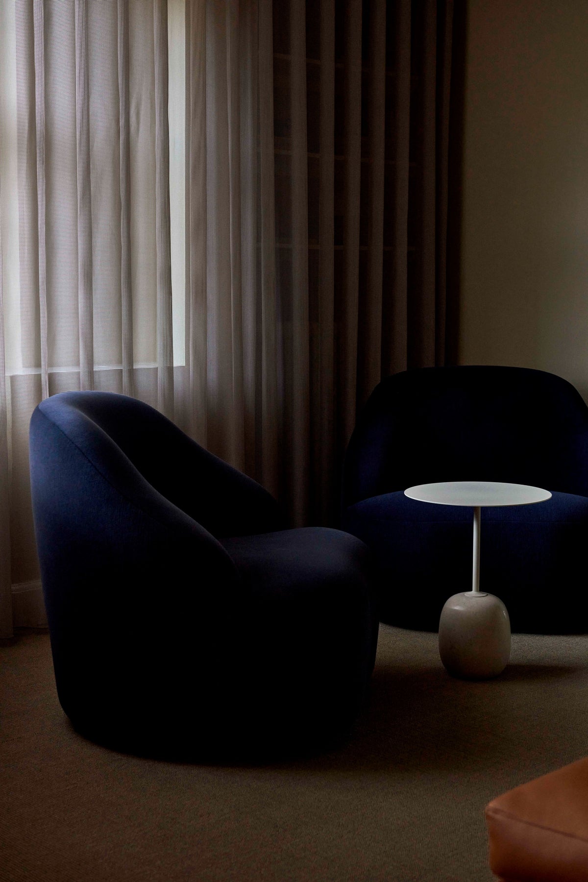 Gestoffeerde MARGAS LC2 fauteuil