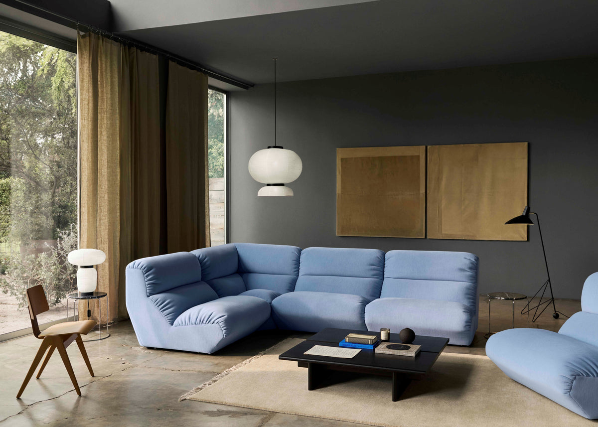 Modulaire sofa HI LO AV55 - gestoffeerd hoekmodule