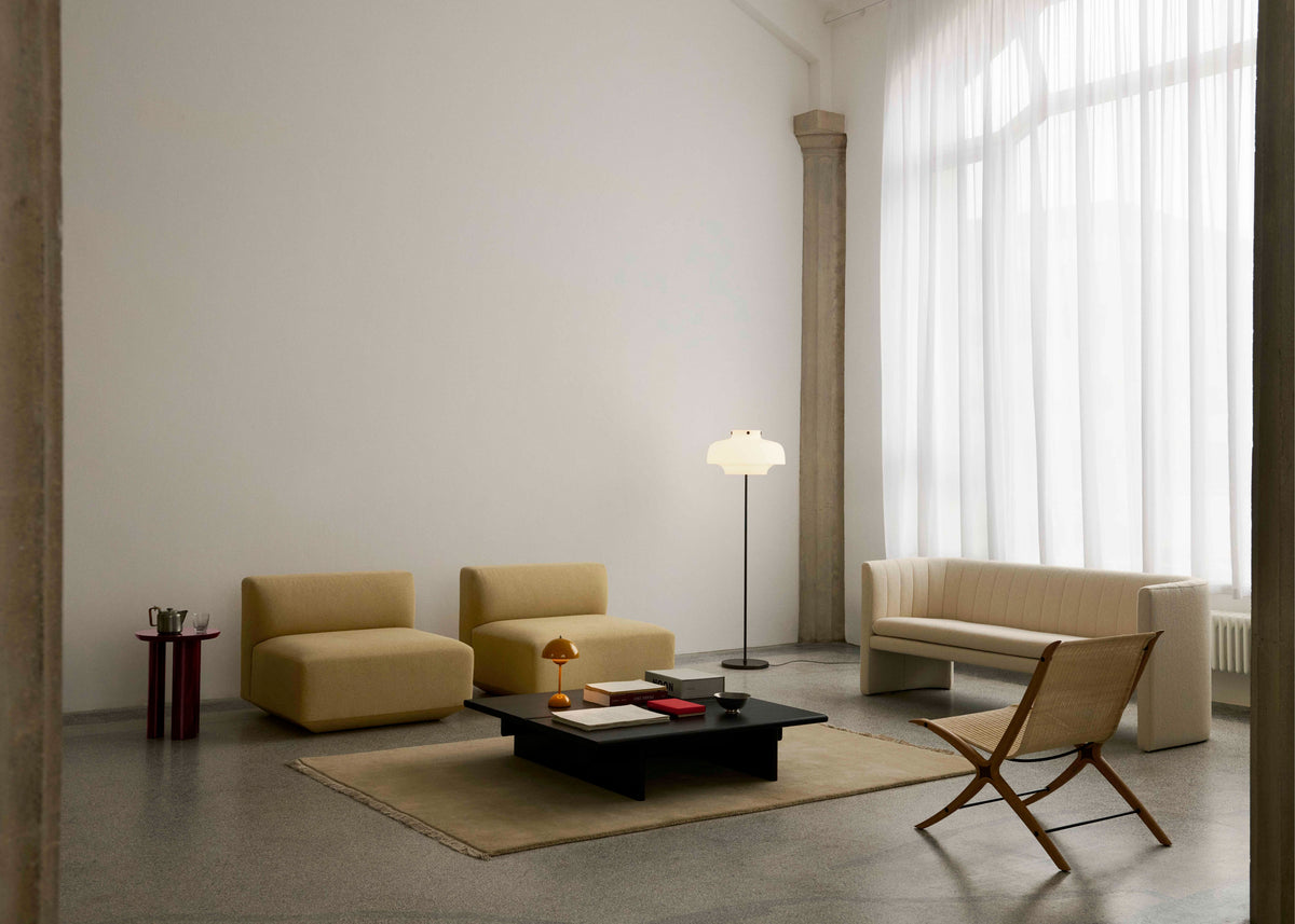 3-zitsbank LOAFER SC26 gestoffeerd
