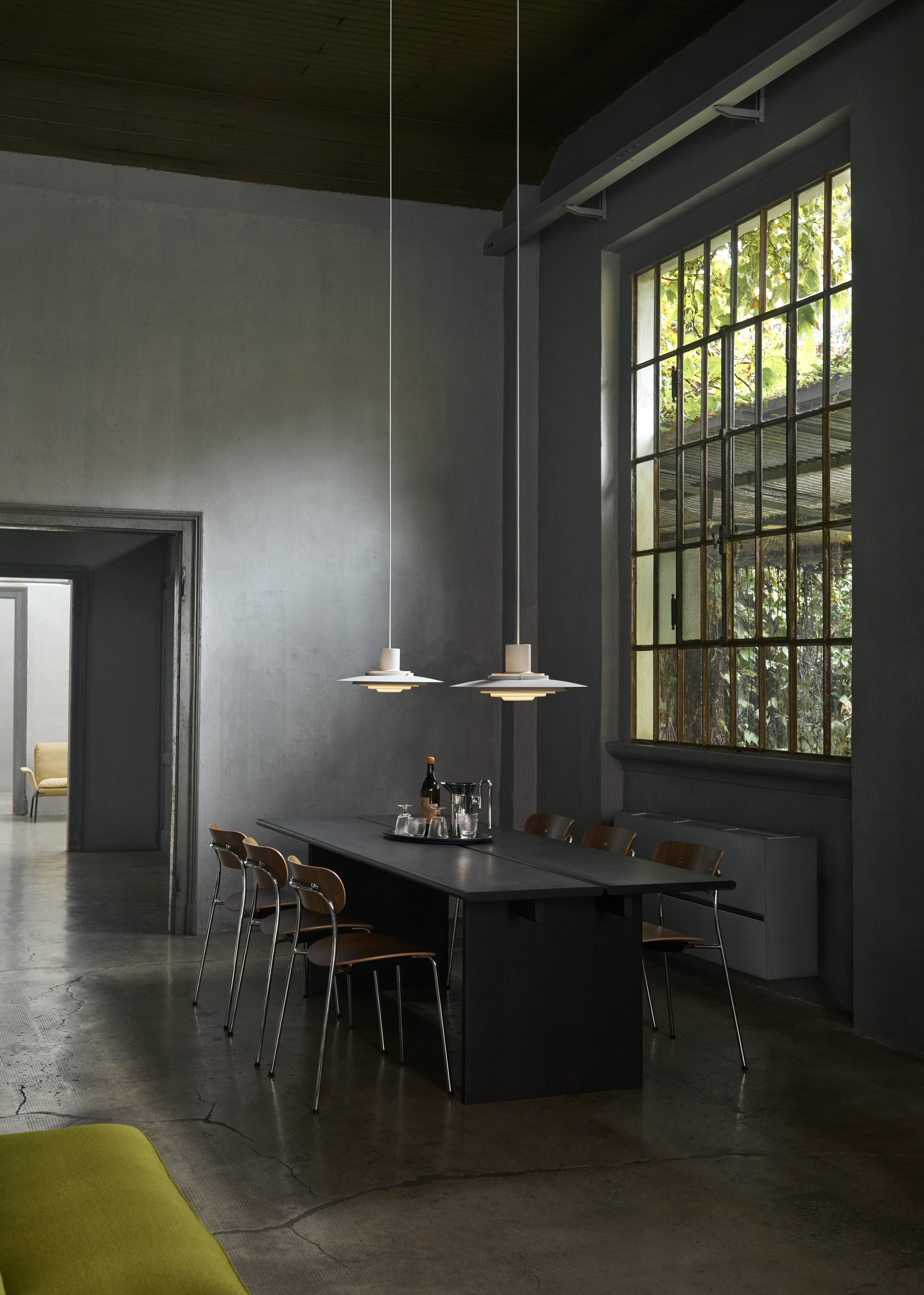 Hanglamp P376 aluminium
