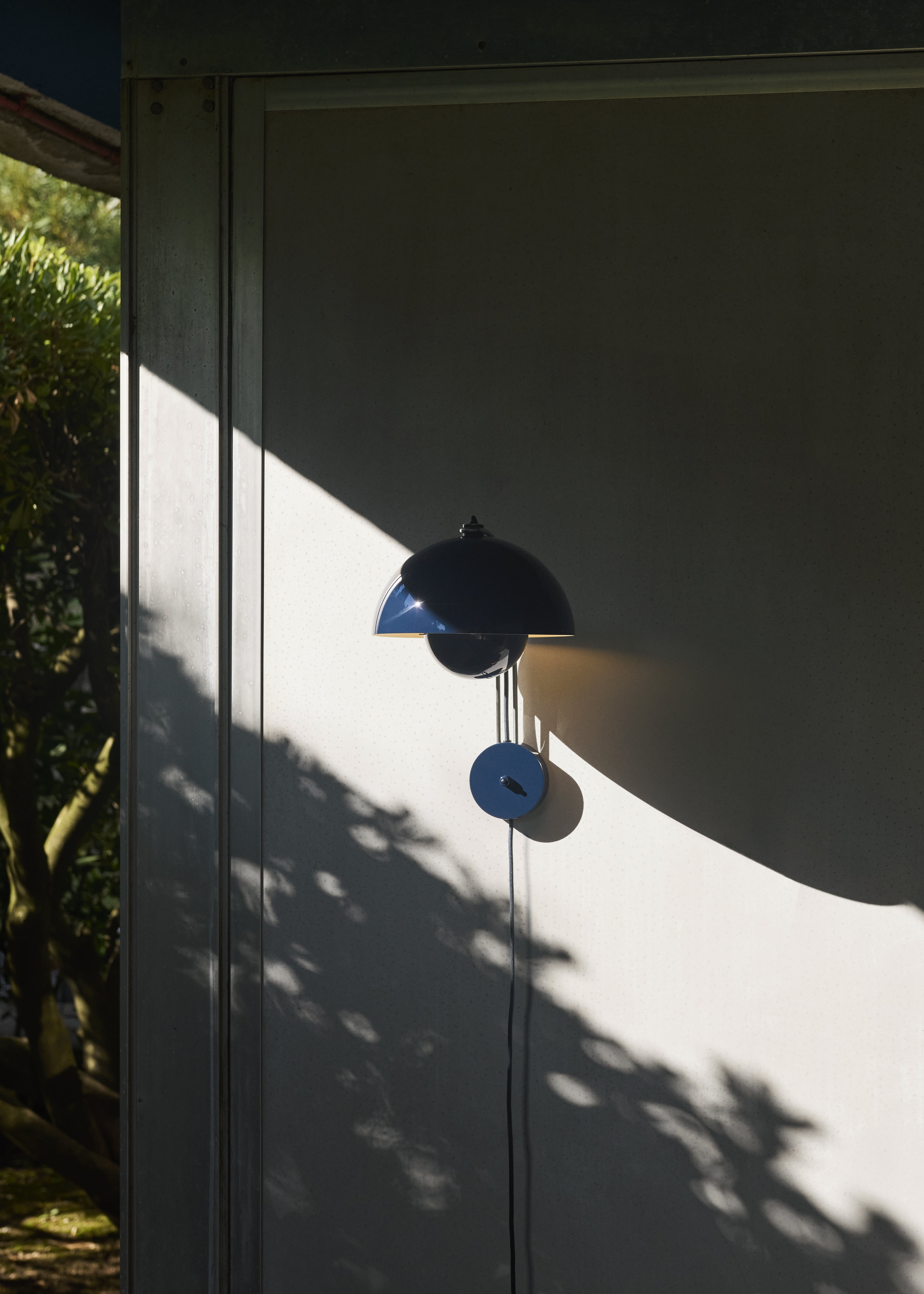 Wandlamp FLOWERPOT VP8 chroom