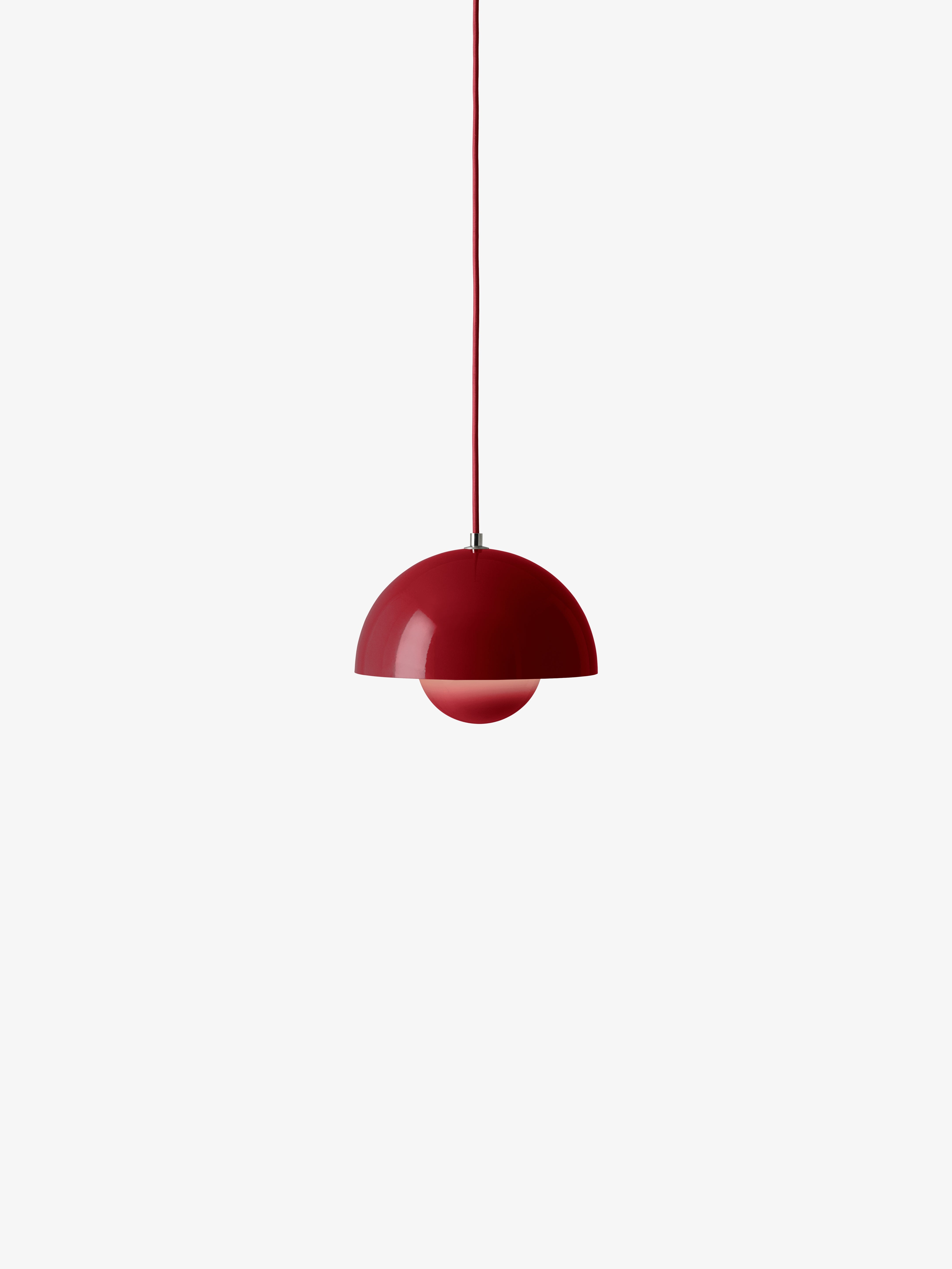 hanglamp FLOWERPOT wijnrood