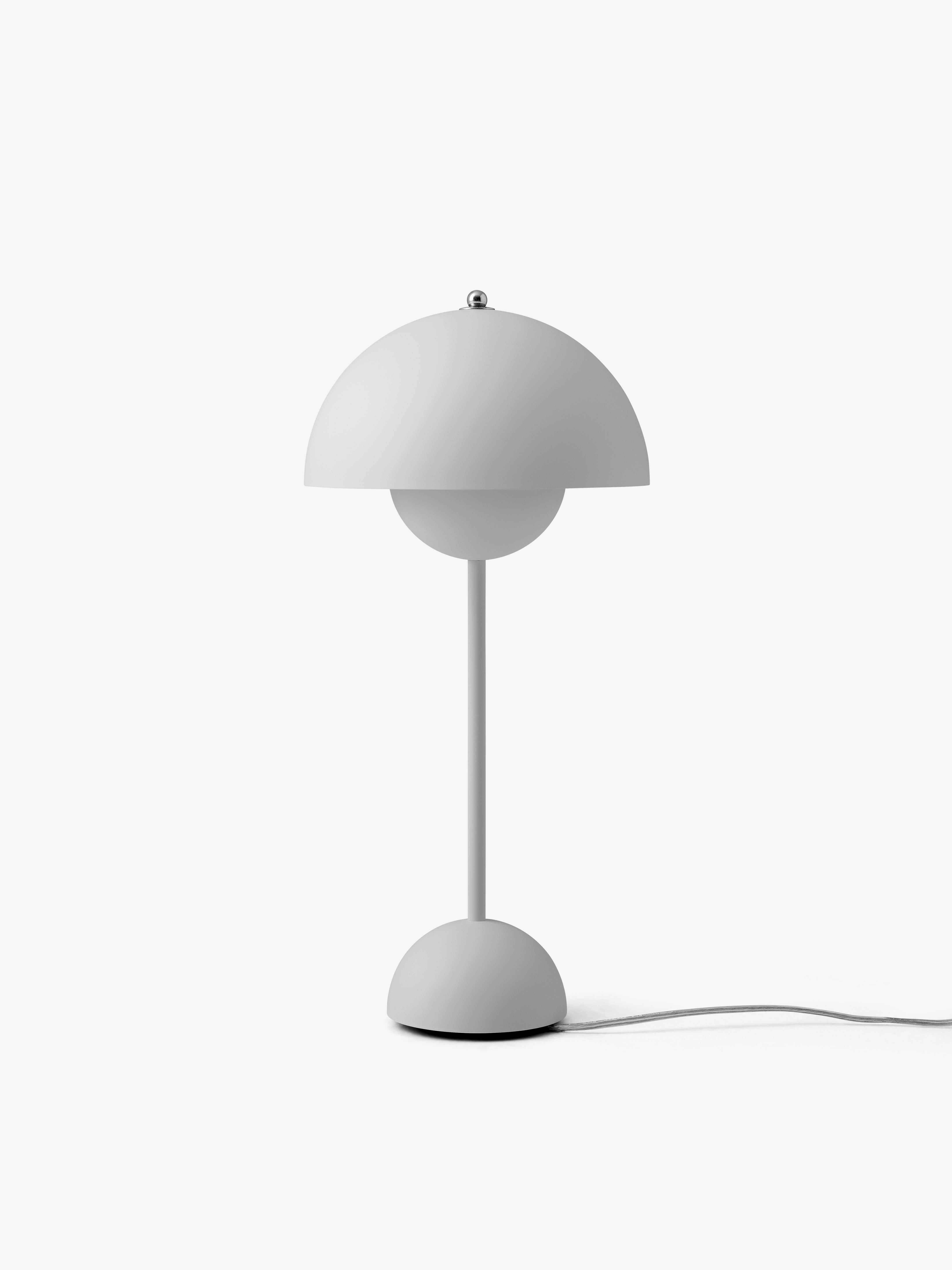 Tafellamp FLOWERPOT VP3 mat lichtgrijs