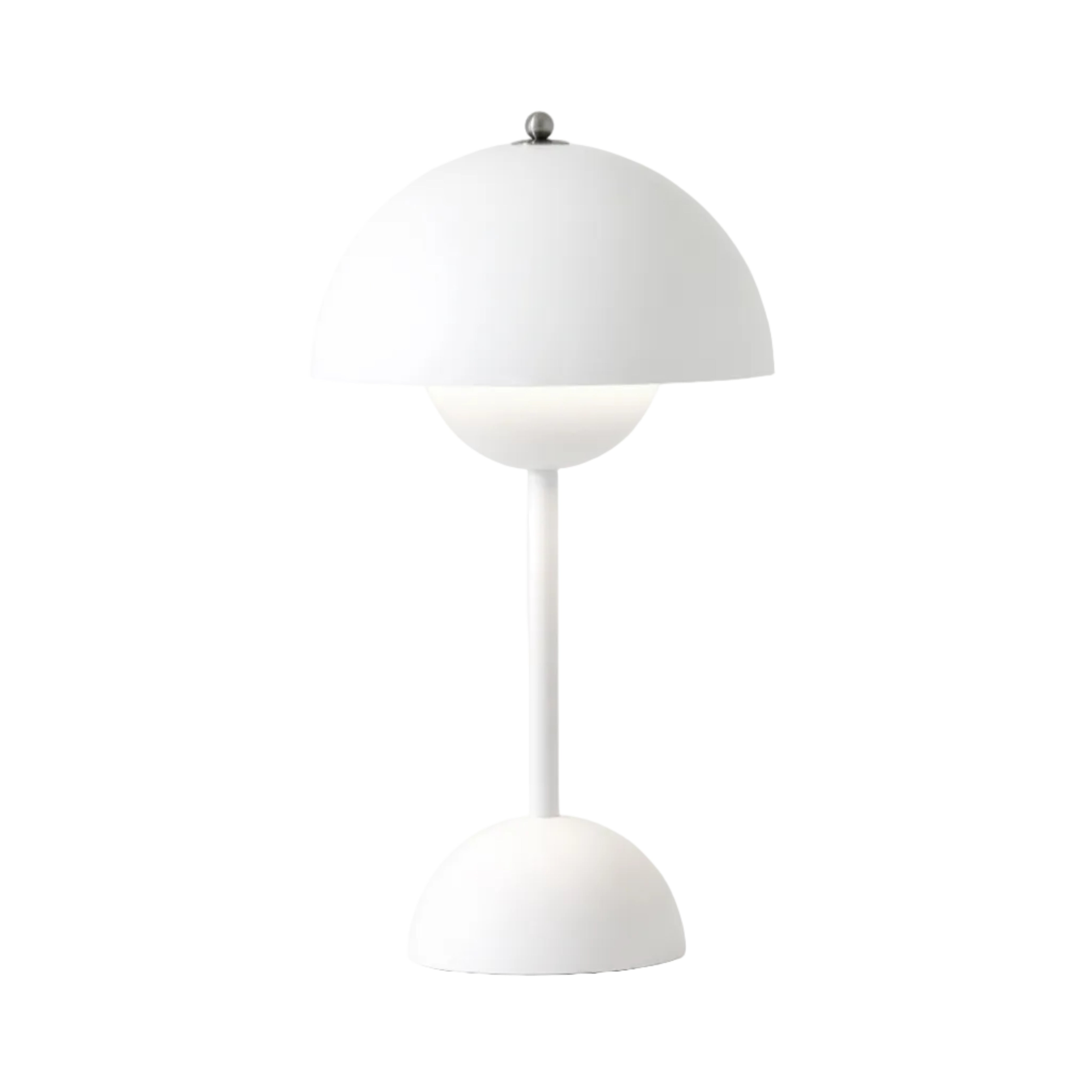 Draagbare lamp FLOWERPOT VP9 mat wit