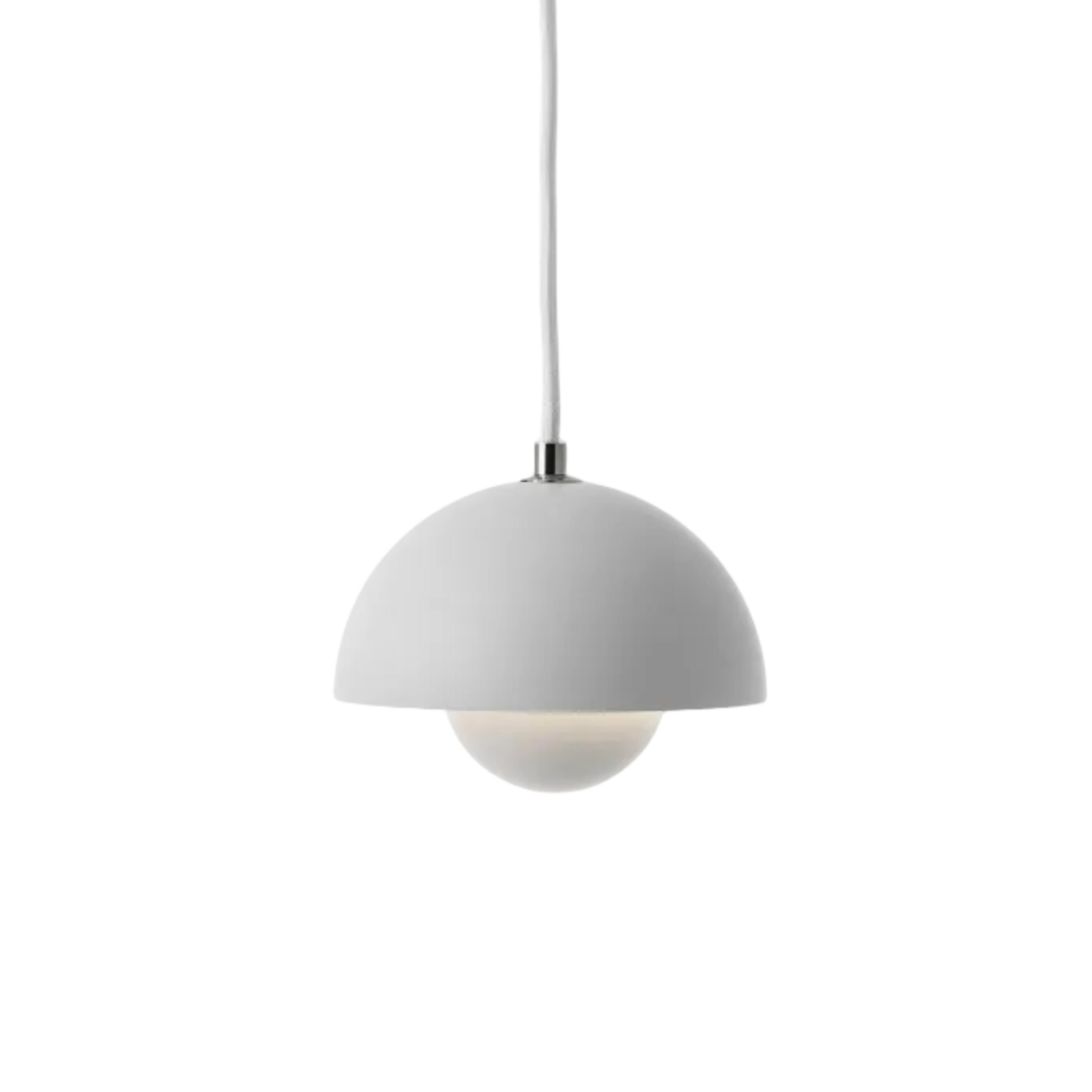 Hanglamp FLOWERPOT mat lichtgrijs