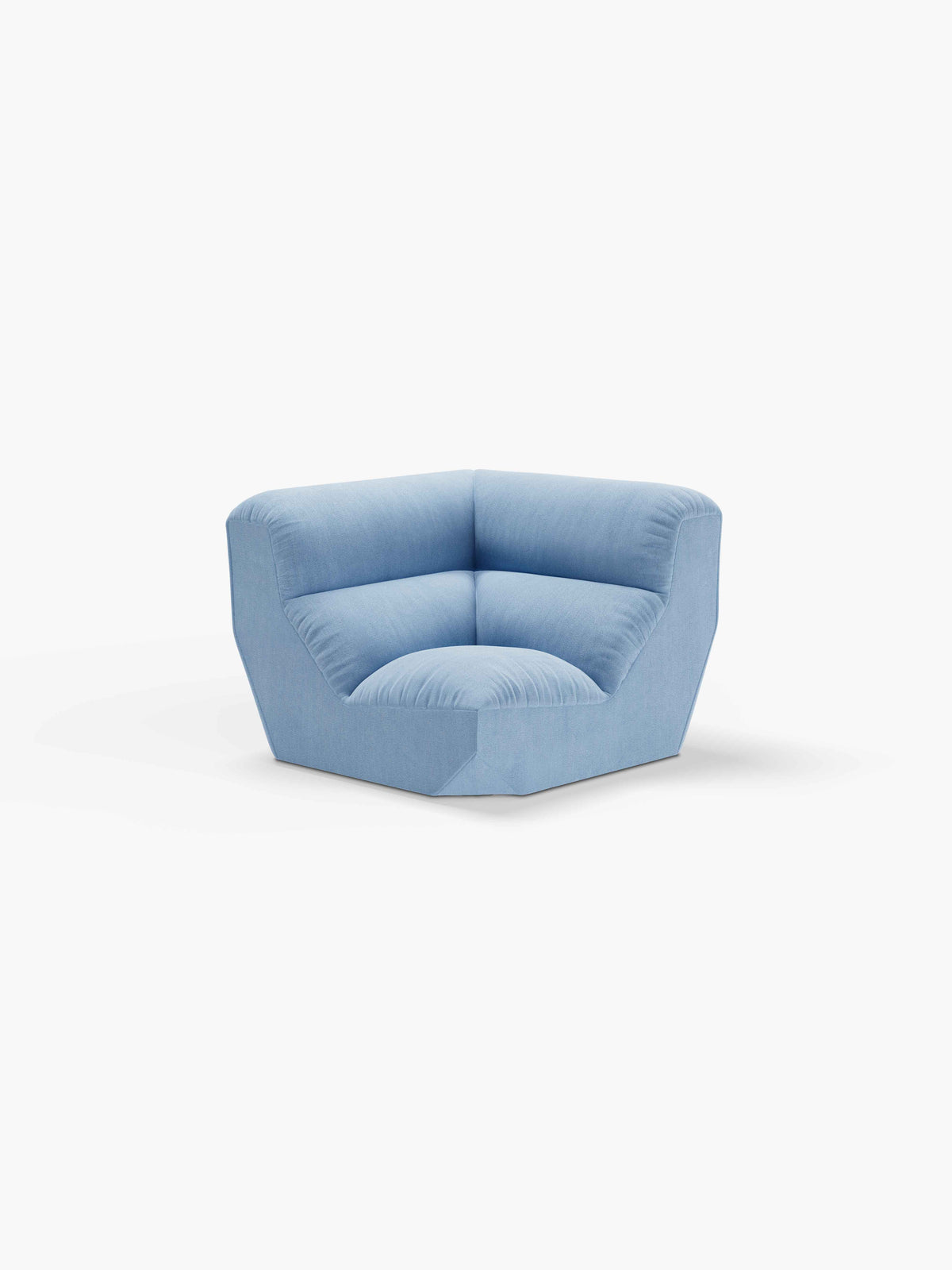 Modulaire sofa HI LO AV55 - gestoffeerd hoekmodule