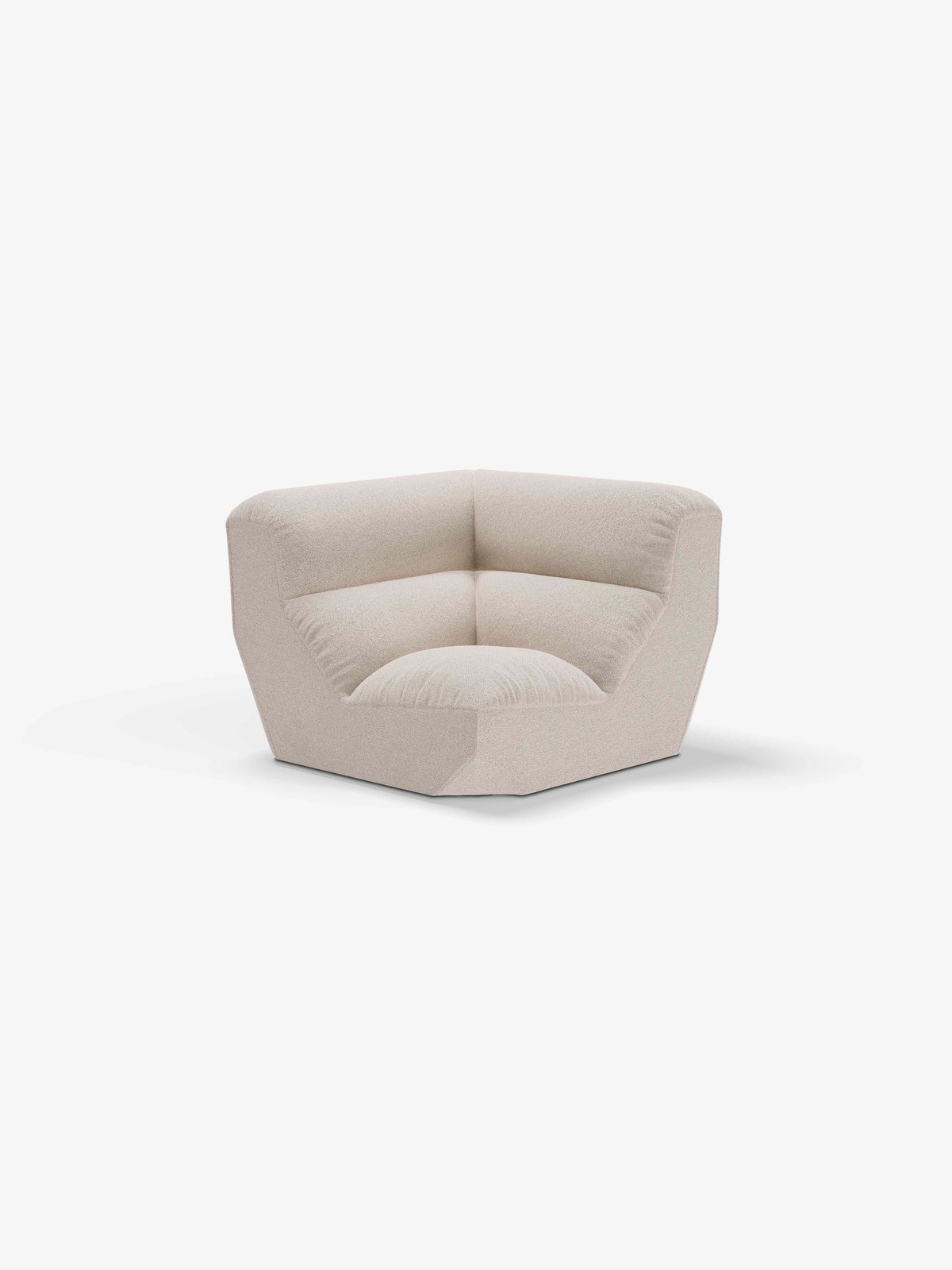 Modulaire sofa HI LO AV55 - gestoffeerd hoekmodule