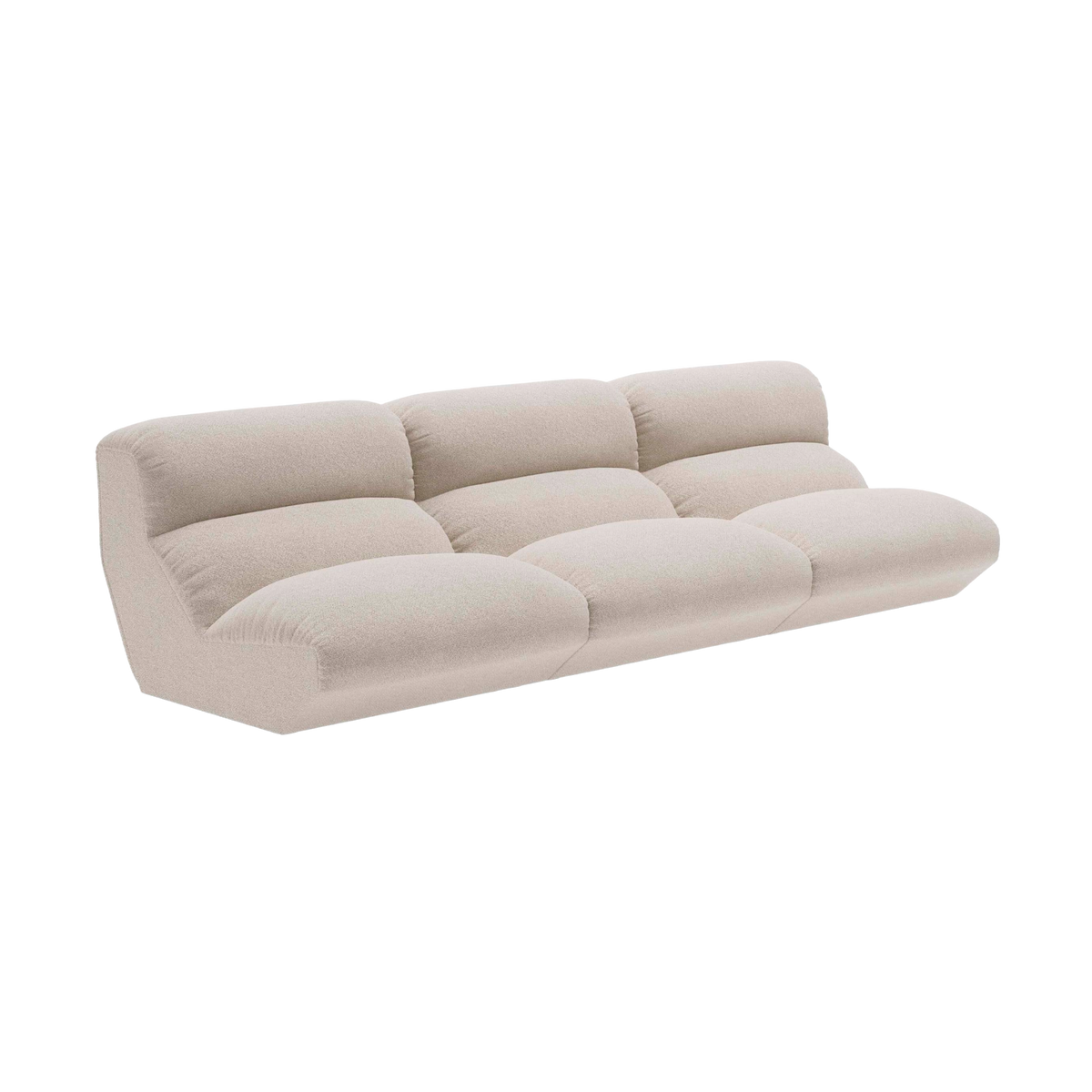 Modulaire 4-persoonsbank HI LO beige