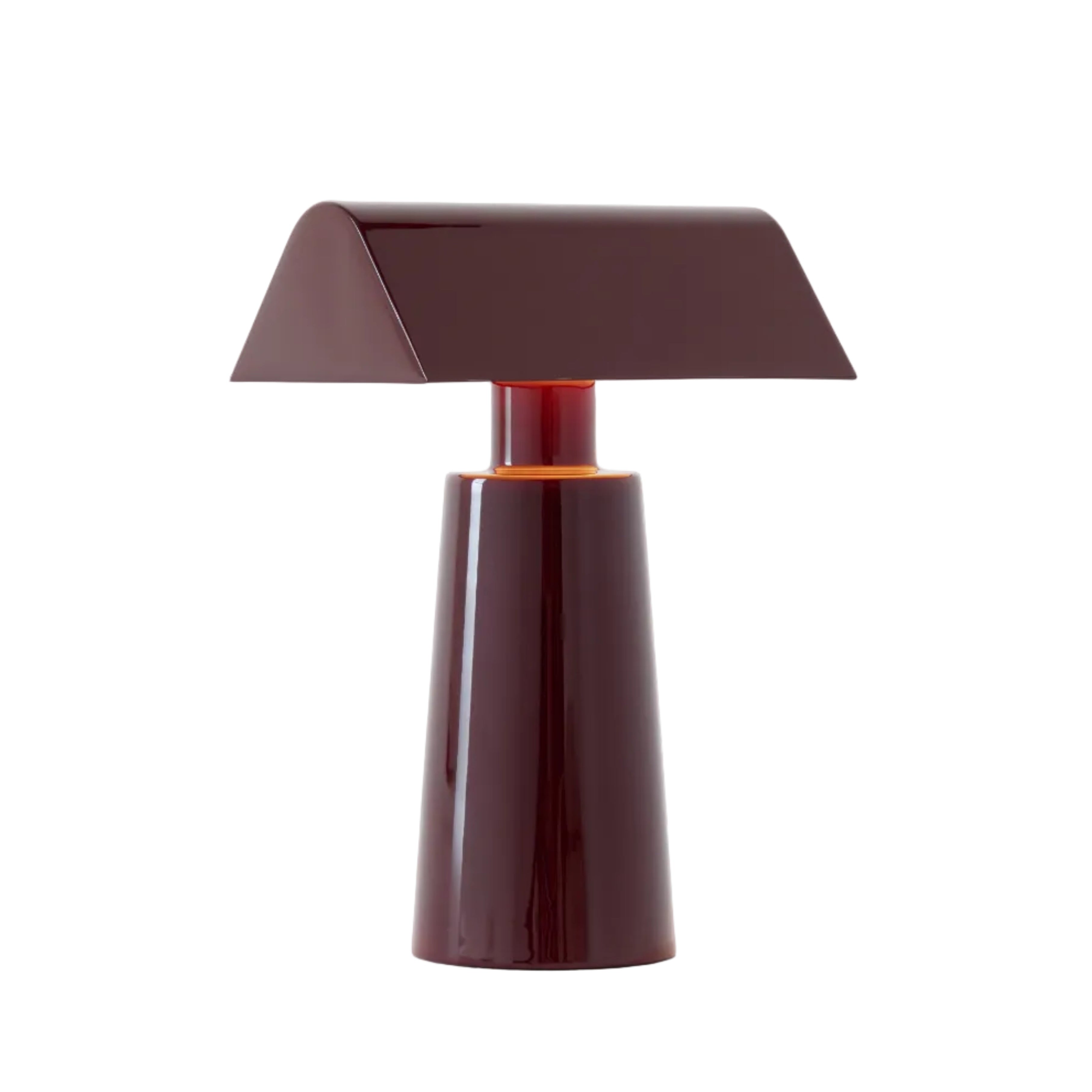 Draagbare lamp CARET MF1 bordeaux