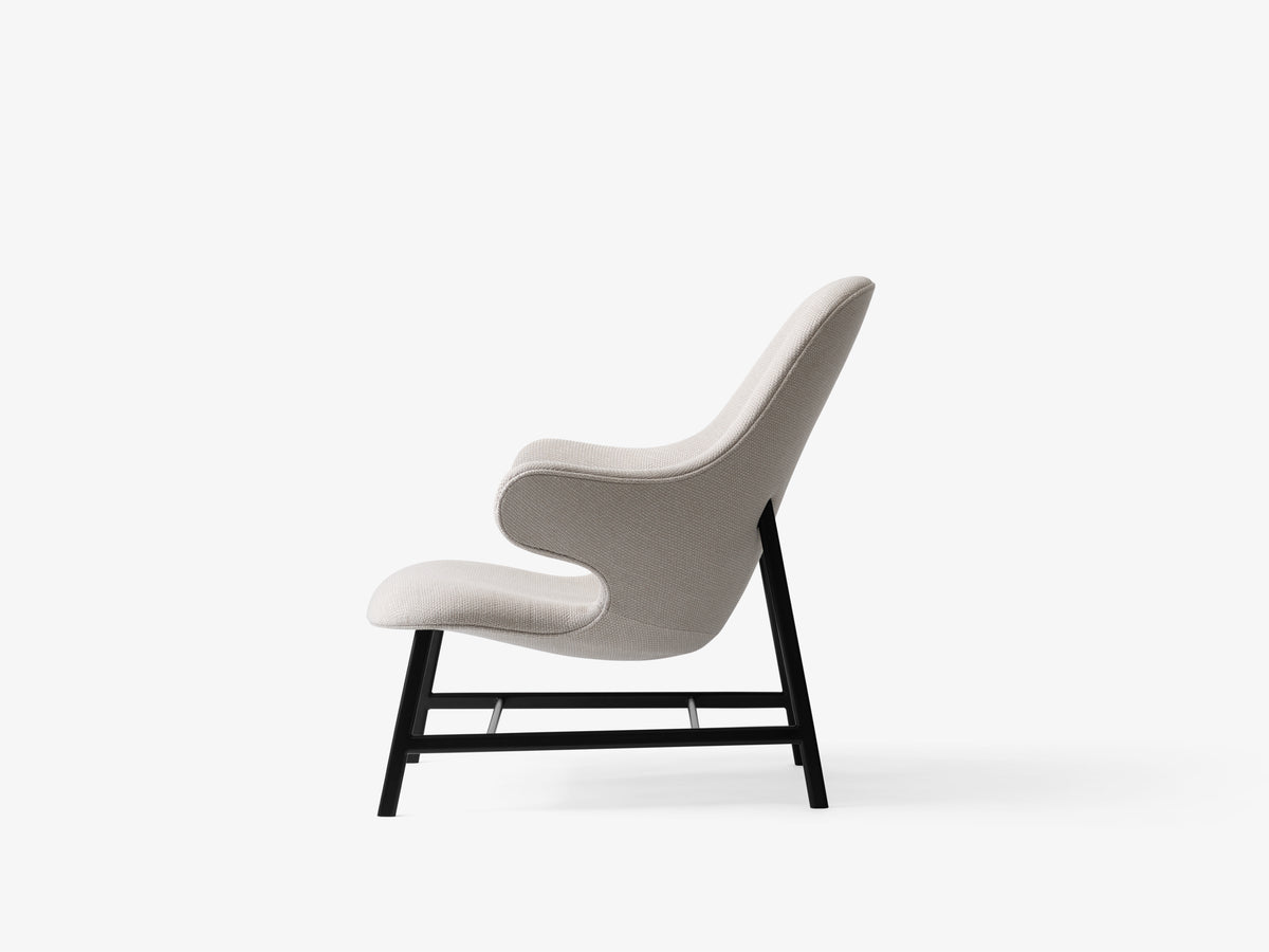 Fauteuil CATCH JH13 gestoffeerd met een zwarte basis