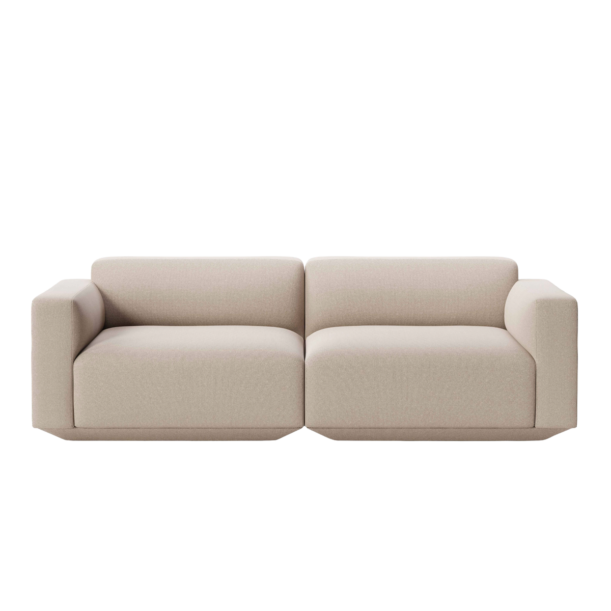 Modulaire 3-zitsbank DEVELIUS beige