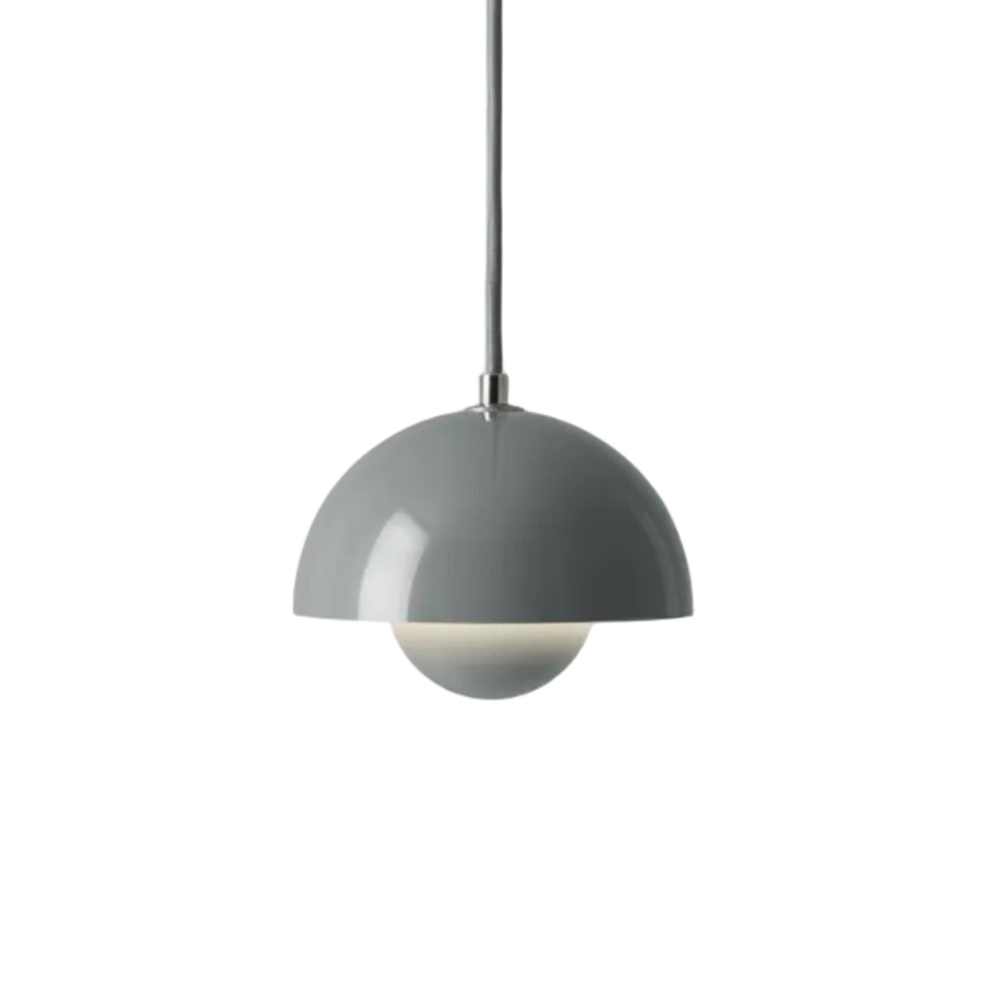 Hanglamp FLOWERPOT grijsblauw